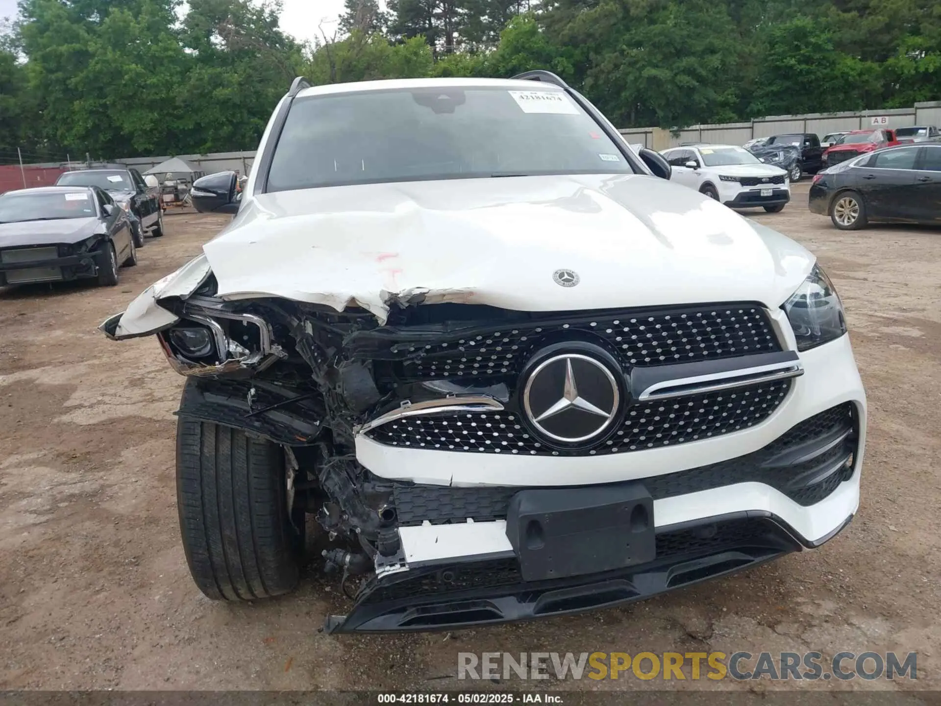 6 fotografías del automóvil dañado 4JGFB4JB7LA245416 MERCEDES-BENZ GLE 350 2020
