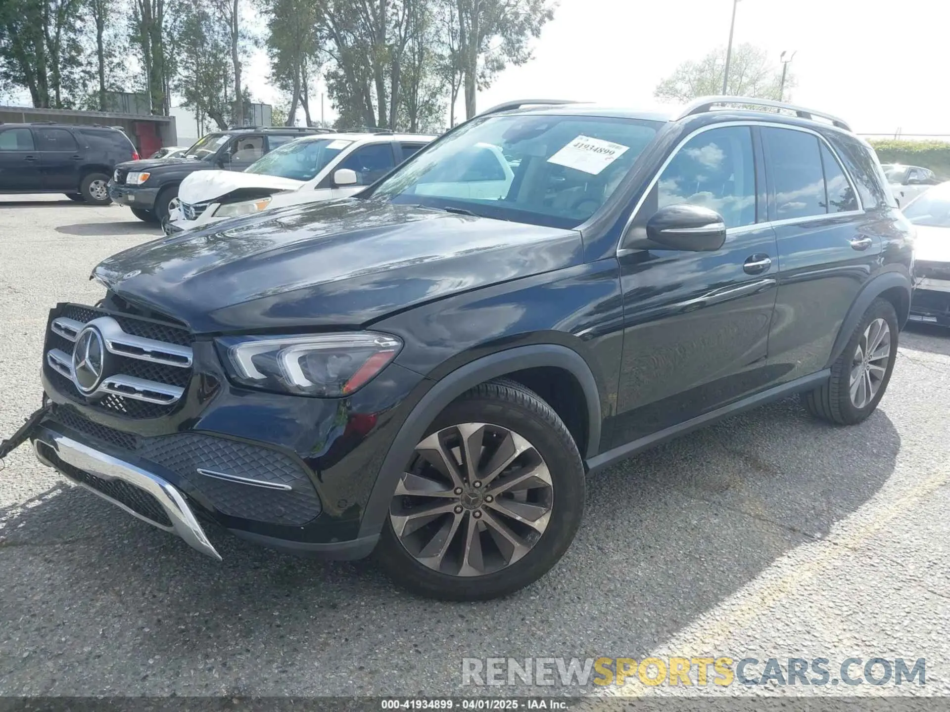 2 fotografías del automóvil dañado 4JGFB4JB9LA241173 MERCEDES-BENZ GLE 350 2020