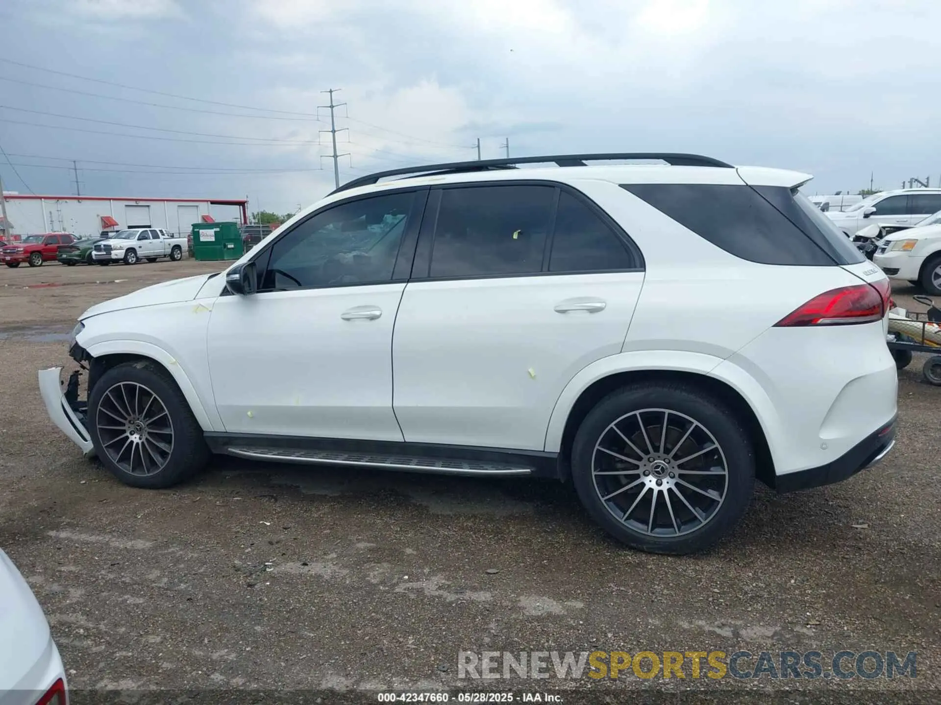 14 fotografías del automóvil dañado 4JGFB4JEXLA193905 MERCEDES-BENZ GLE 350 2020