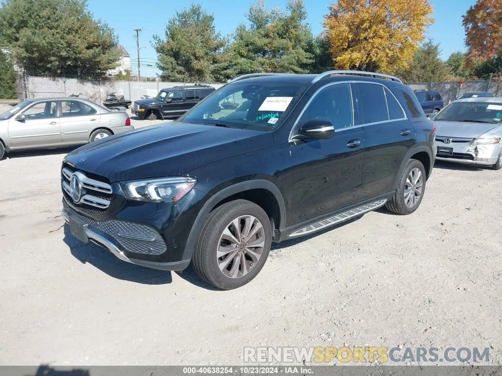 2 fotografías del automóvil dañado 4JGFB4KB0LA055178 MERCEDES-BENZ GLE 350 2020