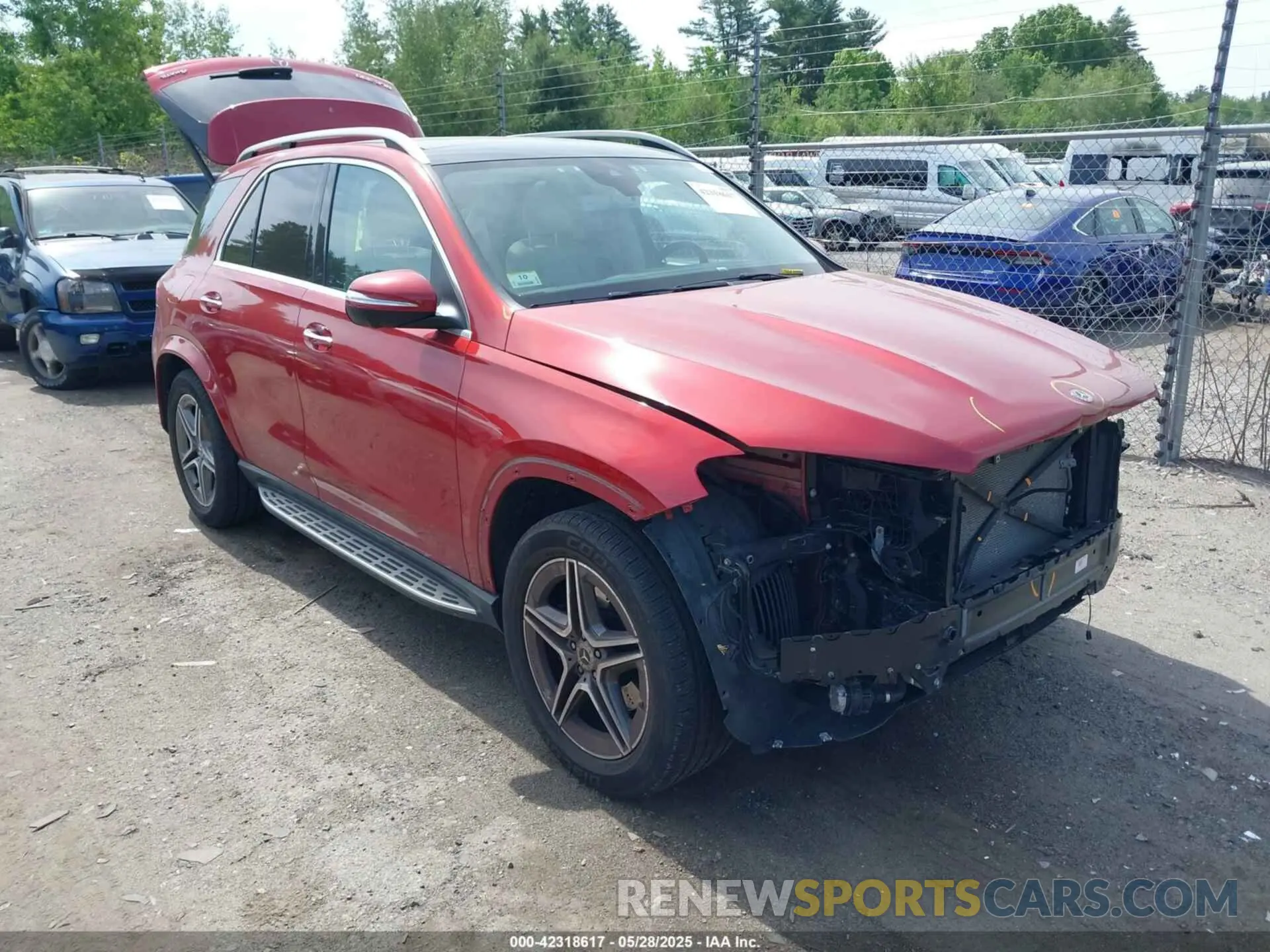 1 fotografías del automóvil dañado 4JGFB4KB0LA131174 MERCEDES-BENZ GLE 350 2020