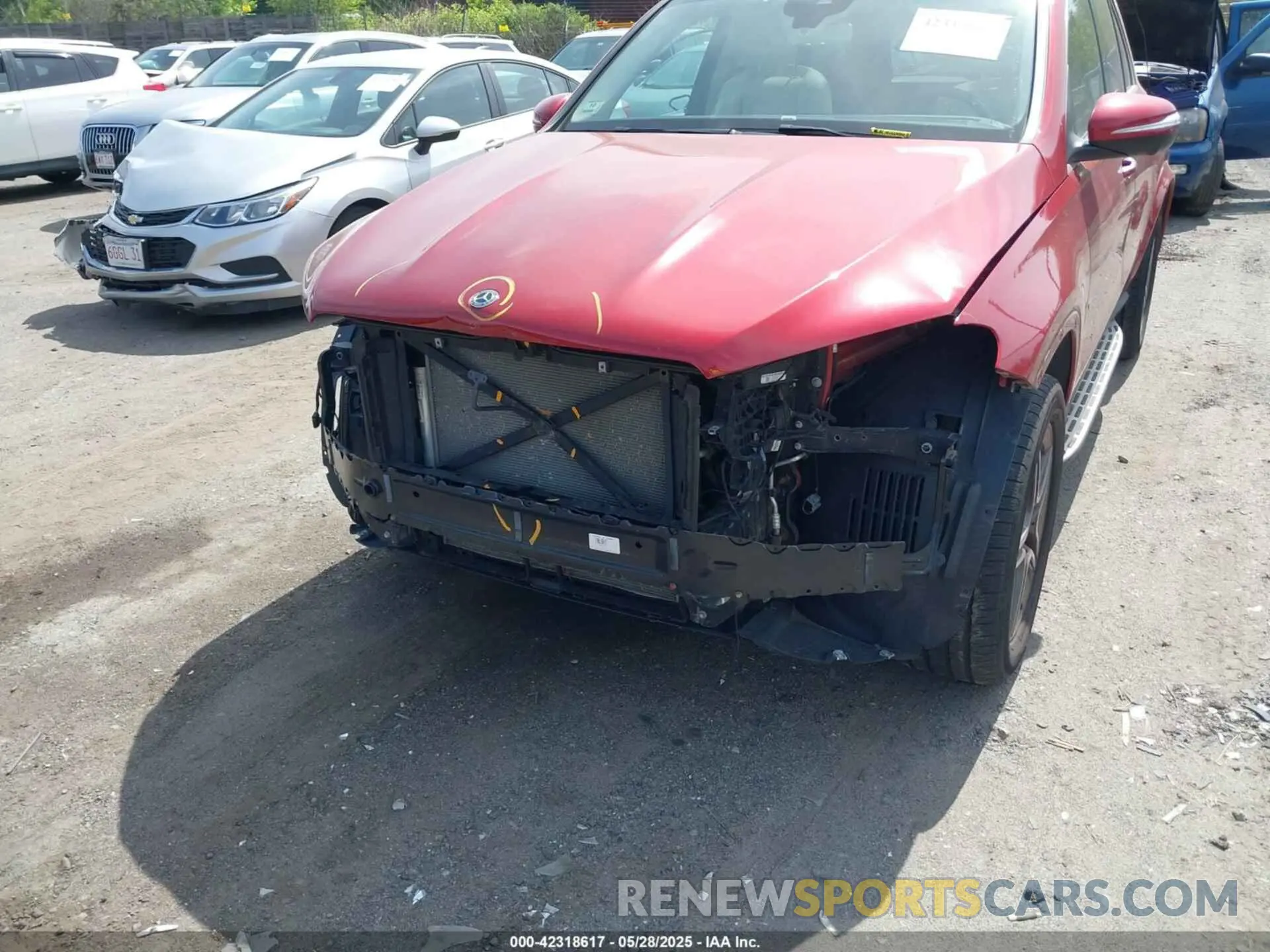 6 fotografías del automóvil dañado 4JGFB4KB0LA131174 MERCEDES-BENZ GLE 350 2020