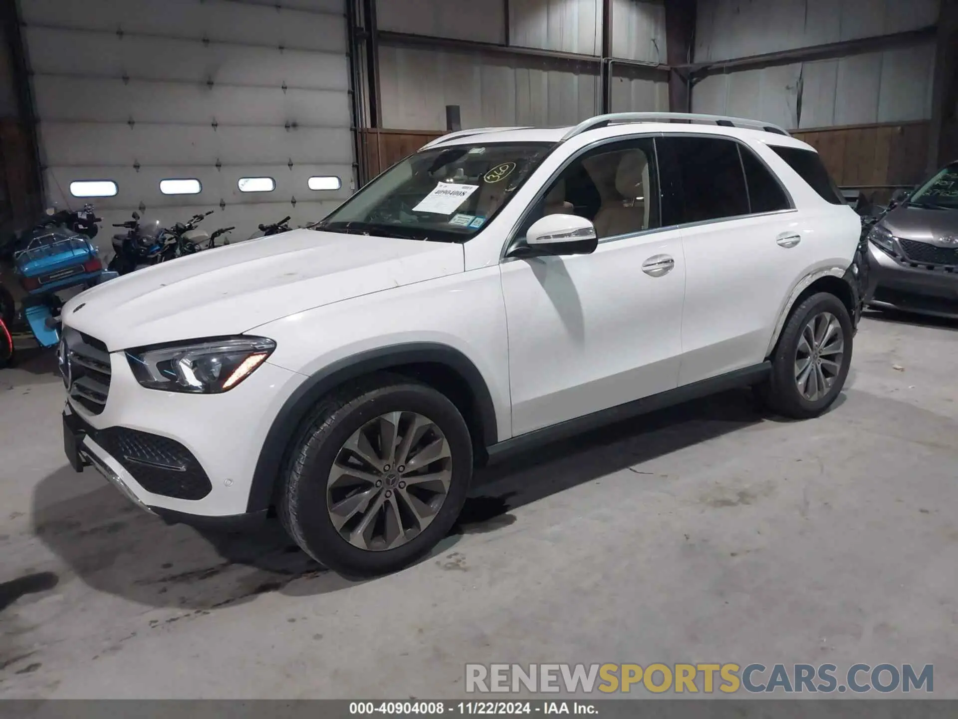 2 fotografías del automóvil dañado 4JGFB4KB0LA212269 MERCEDES-BENZ GLE 350 2020