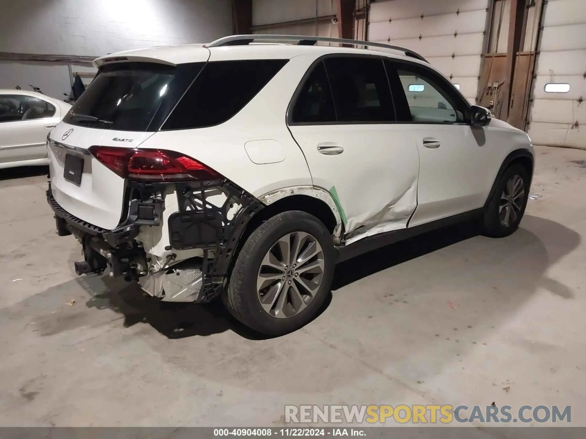 4 fotografías del automóvil dañado 4JGFB4KB0LA212269 MERCEDES-BENZ GLE 350 2020