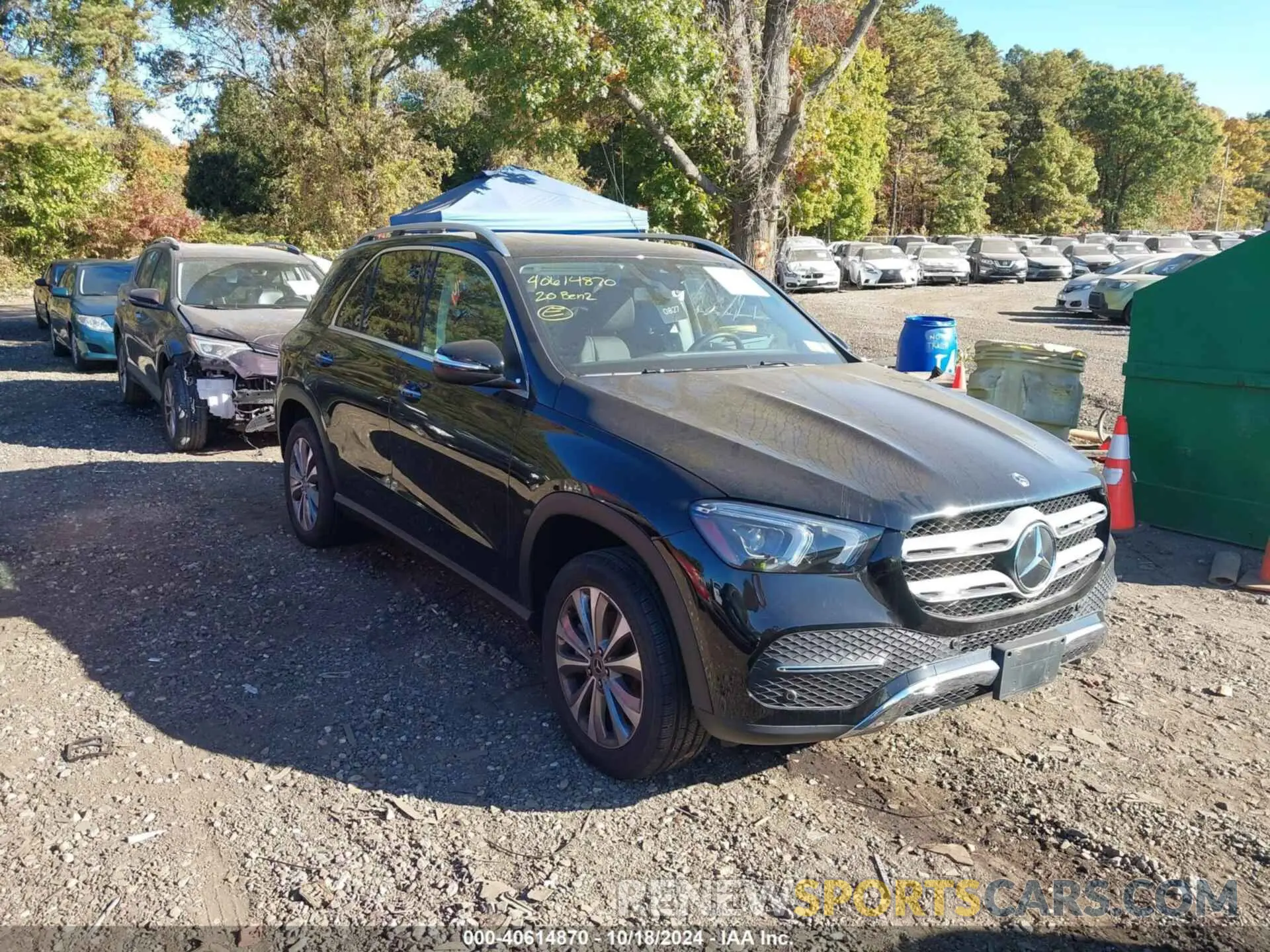 1 fotografías del automóvil dañado 4JGFB4KB0LA216435 MERCEDES-BENZ GLE 350 2020