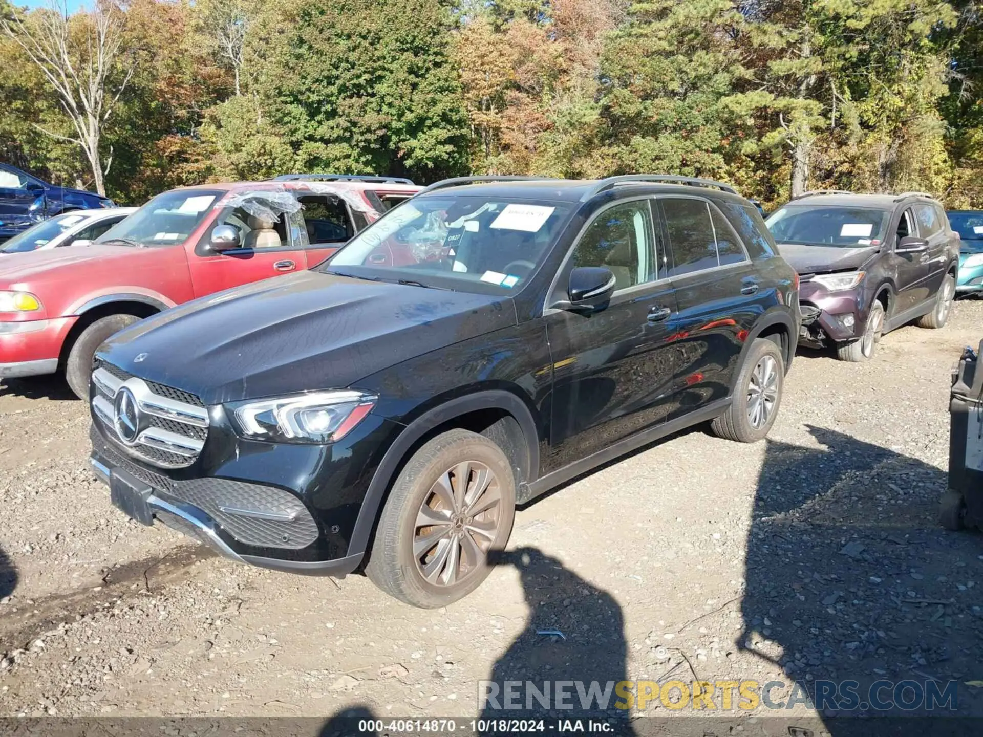 2 fotografías del automóvil dañado 4JGFB4KB0LA216435 MERCEDES-BENZ GLE 350 2020