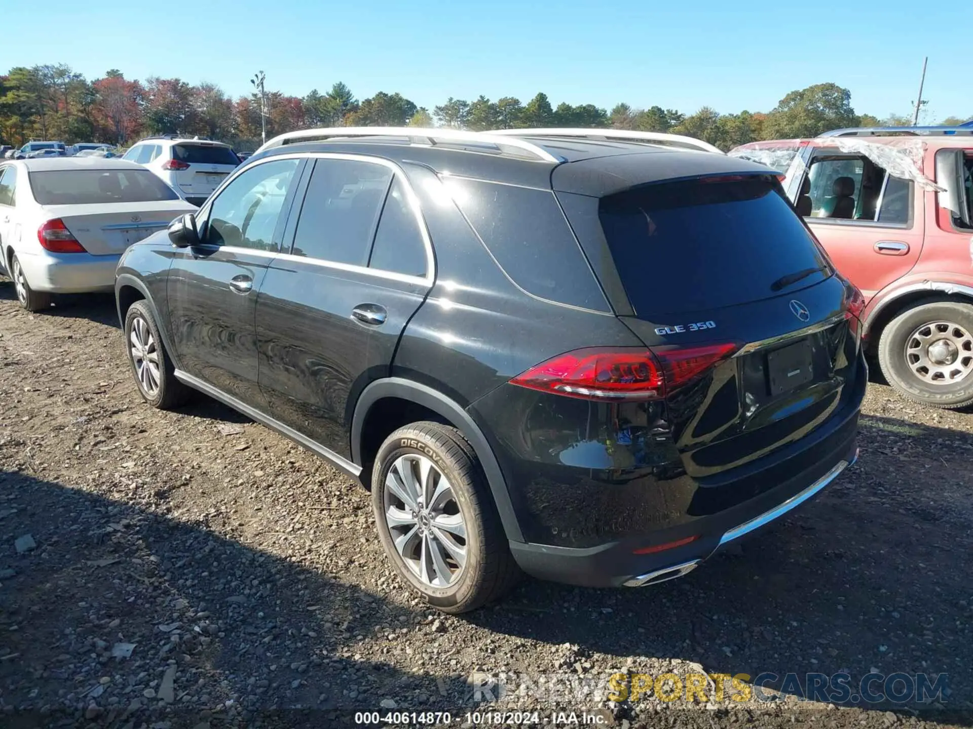 3 fotografías del automóvil dañado 4JGFB4KB0LA216435 MERCEDES-BENZ GLE 350 2020