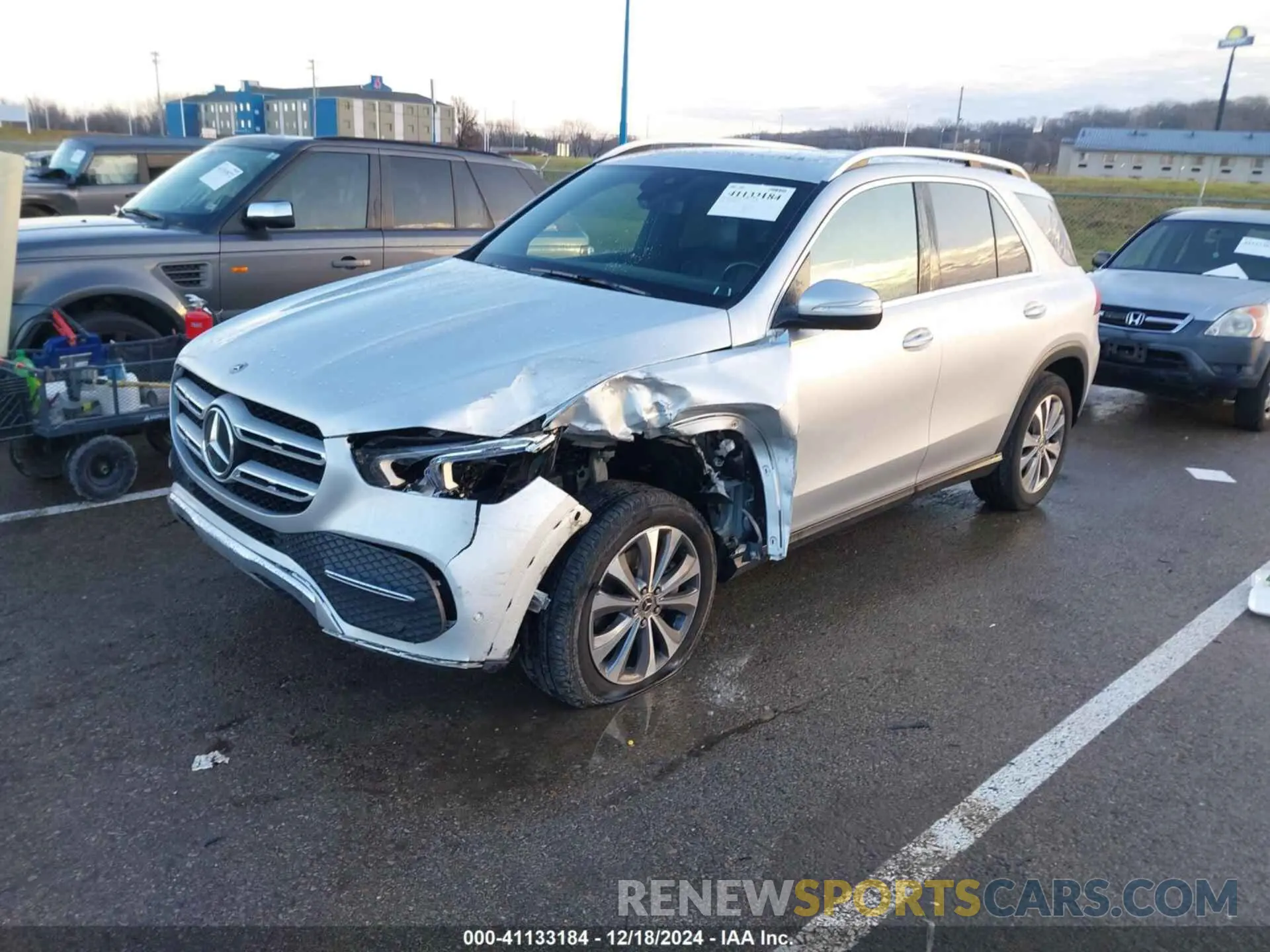 2 fotografías del automóvil dañado 4JGFB4KB1LA221871 MERCEDES-BENZ GLE 350 2020