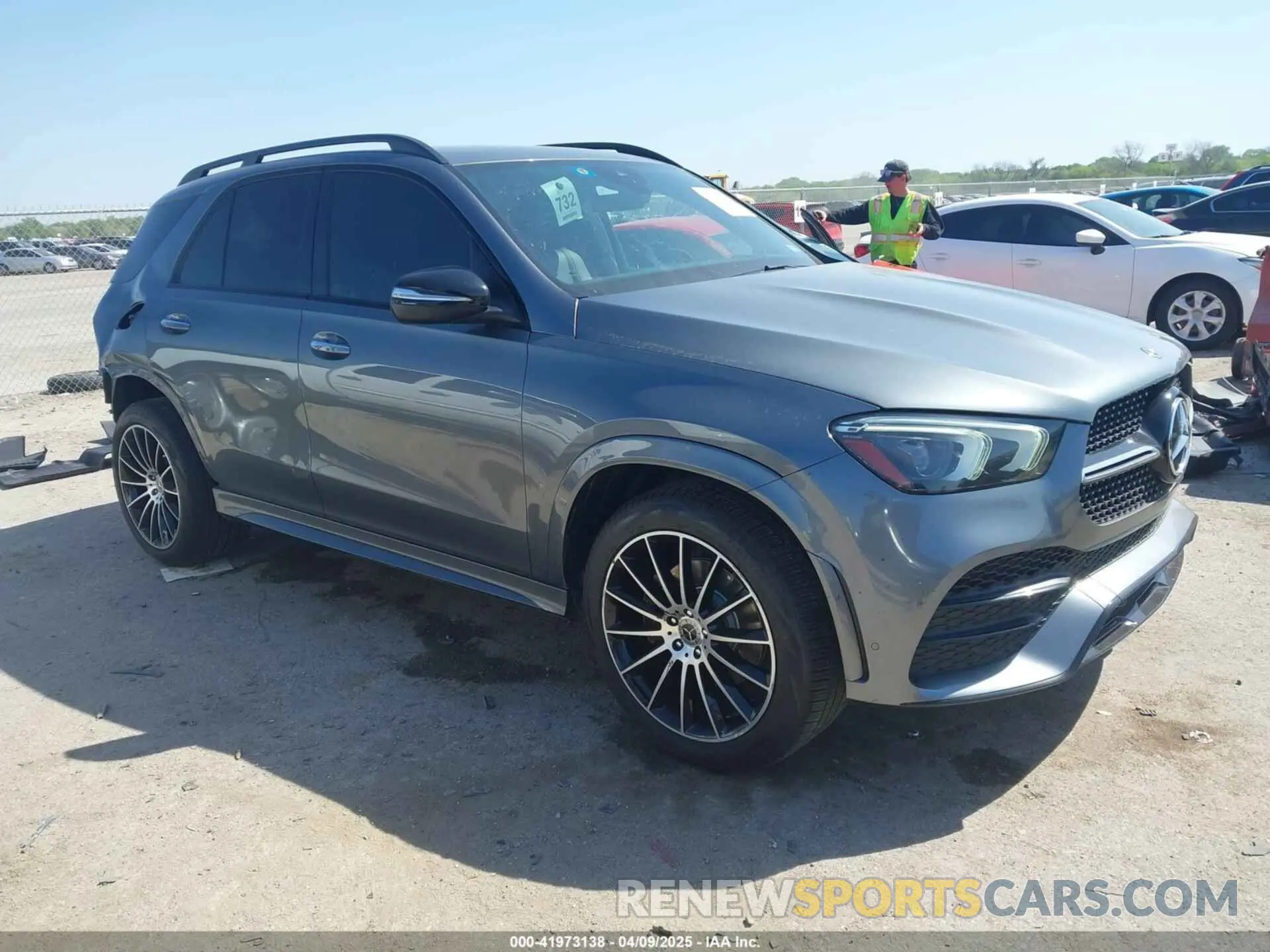 1 fotografías del automóvil dañado 4JGFB4KB2LA041492 MERCEDES-BENZ GLE 350 2020