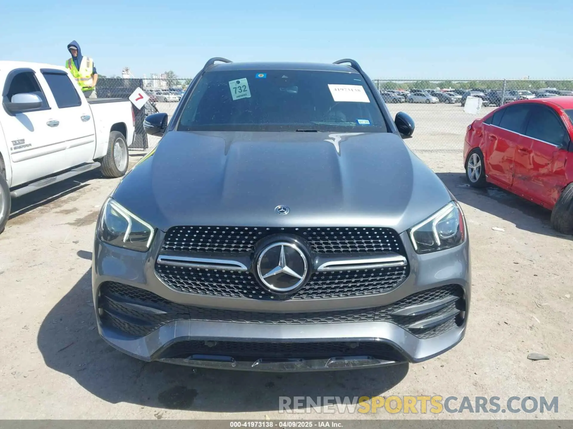 12 fotografías del automóvil dañado 4JGFB4KB2LA041492 MERCEDES-BENZ GLE 350 2020