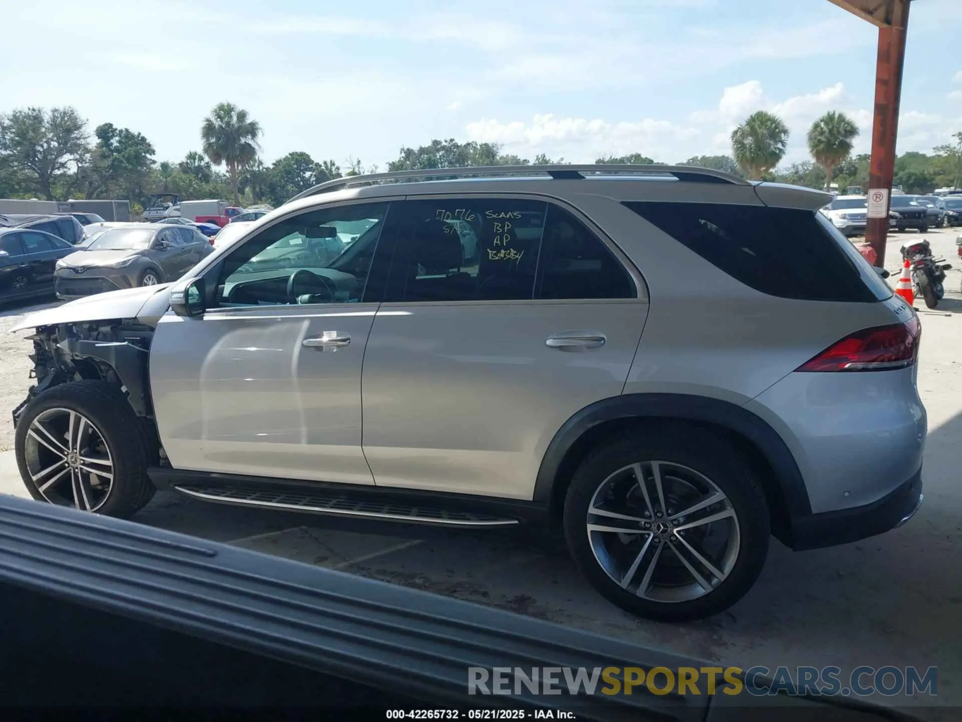 15 fotografías del automóvil dañado 4JGFB4KB4LA101207 MERCEDES-BENZ GLE 350 2020