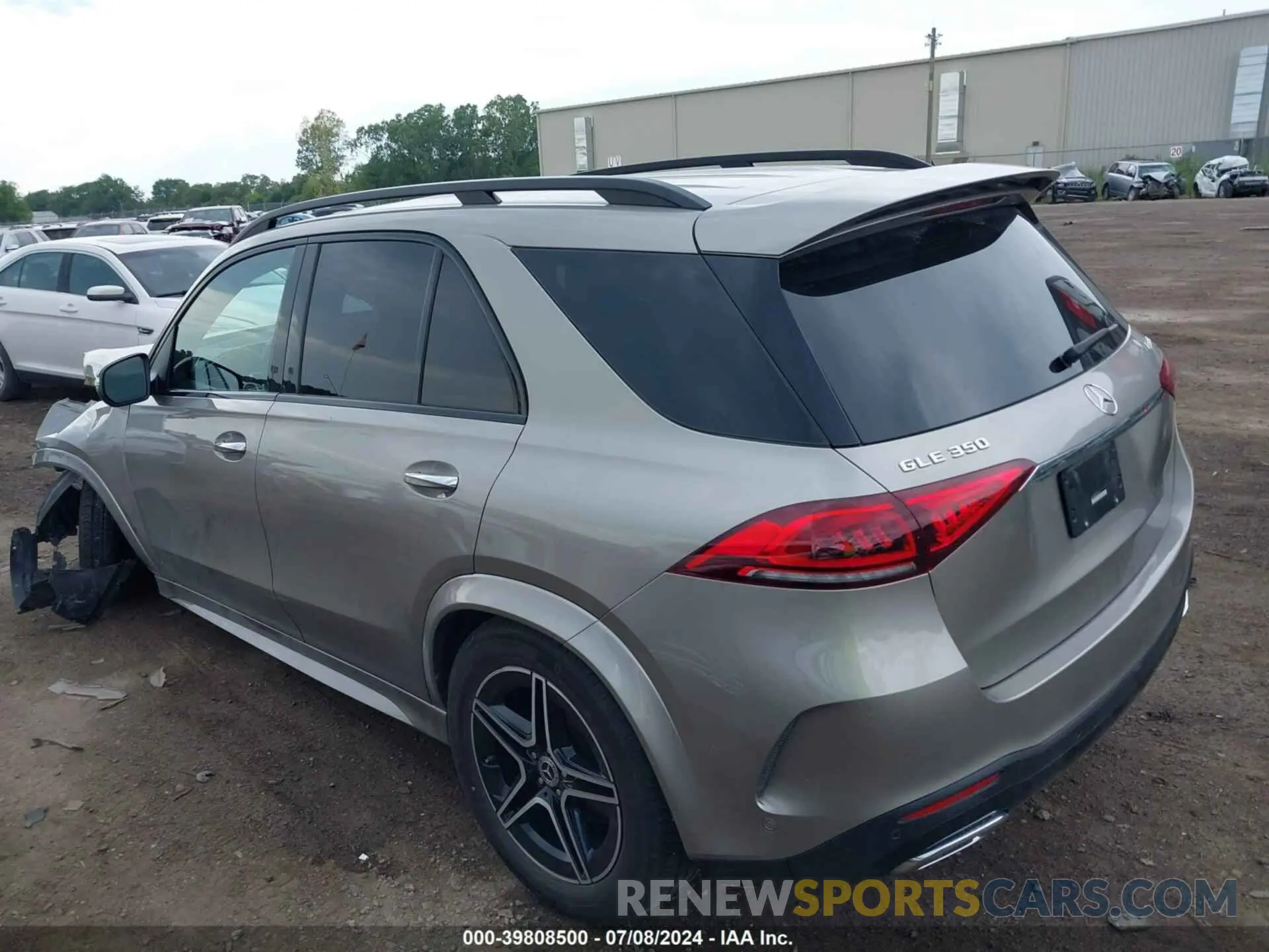 3 fotografías del automóvil dañado 4JGFB4KB4LA249597 MERCEDES-BENZ GLE 350 2020