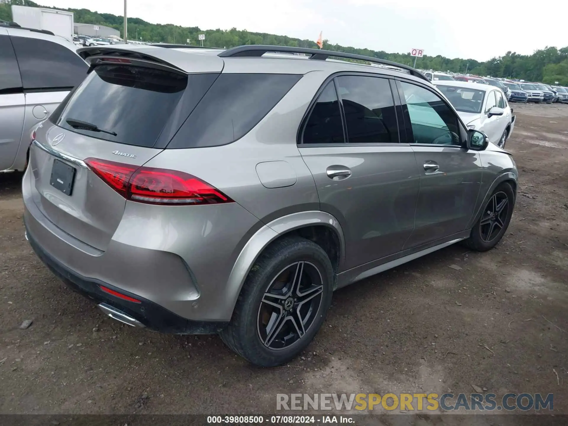 4 fotografías del automóvil dañado 4JGFB4KB4LA249597 MERCEDES-BENZ GLE 350 2020