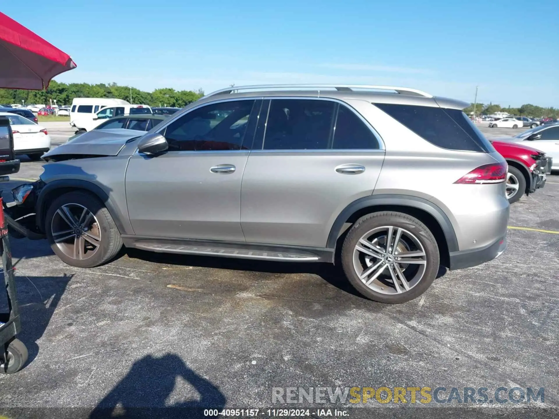 14 fotografías del automóvil dañado 4JGFB4KB6LA042306 MERCEDES-BENZ GLE 350 2020