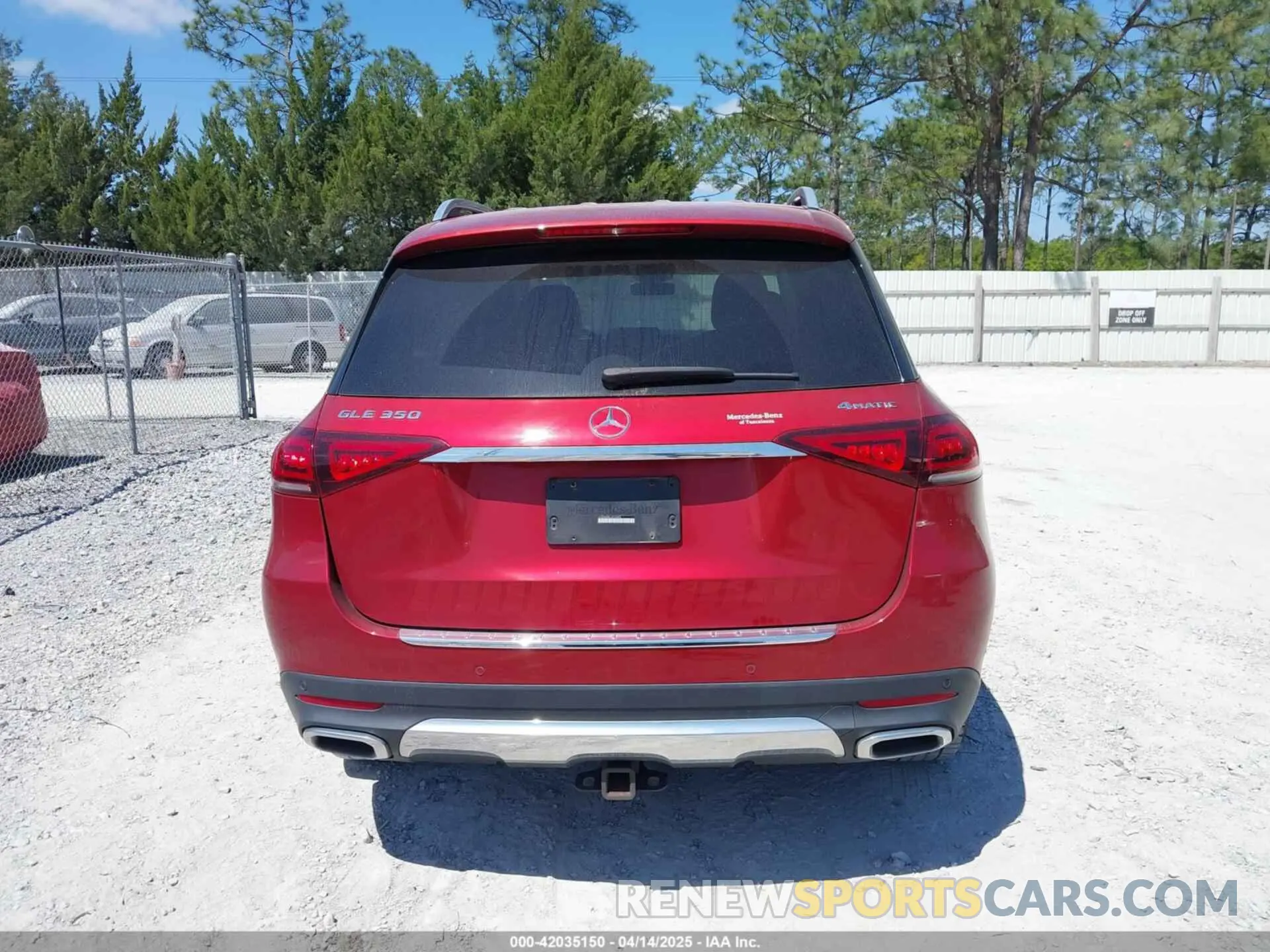 16 fotografías del automóvil dañado 4JGFB4KB8LA035843 MERCEDES-BENZ GLE 350 2020