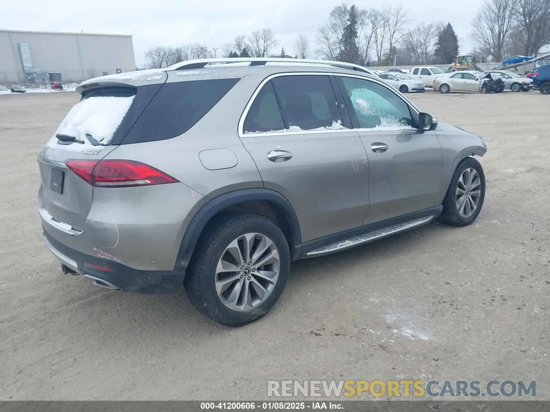 4 fotografías del automóvil dañado 4JGFB4KB8LA138213 MERCEDES-BENZ GLE 350 2020