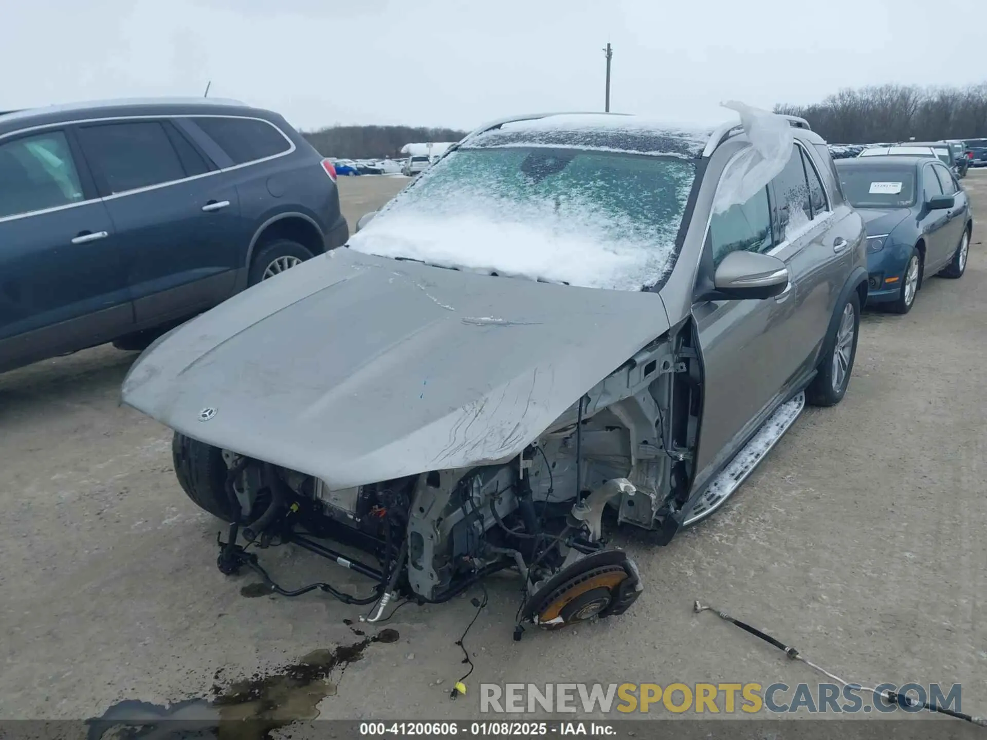 6 fotografías del automóvil dañado 4JGFB4KB8LA138213 MERCEDES-BENZ GLE 350 2020