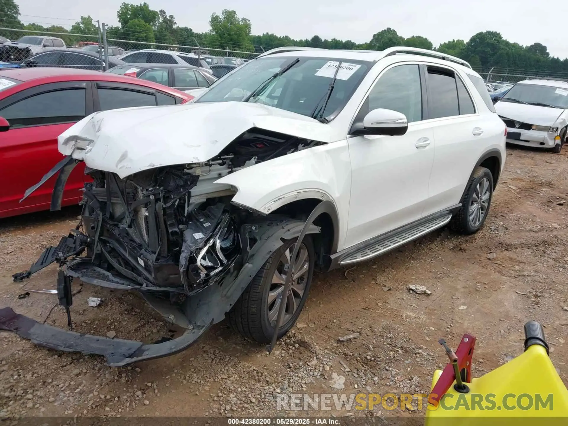 2 fotografías del automóvil dañado 4JGFB4KB9LA132775 MERCEDES-BENZ GLE 350 2020