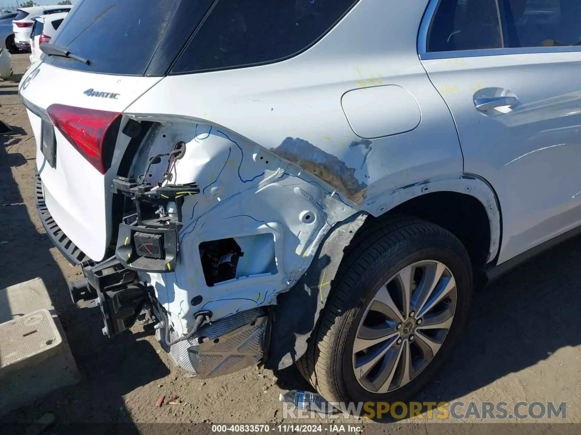 6 fotografías del automóvil dañado 4JGFB4KB9LA171754 MERCEDES-BENZ GLE 350 2020