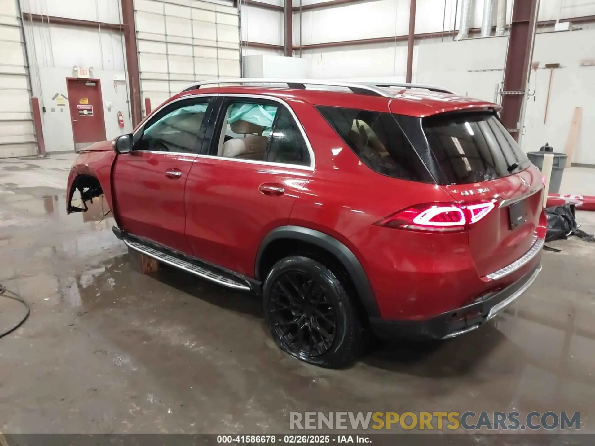 3 fotografías del automóvil dañado 4JGFB4KBXLA042289 MERCEDES-BENZ GLE 350 2020