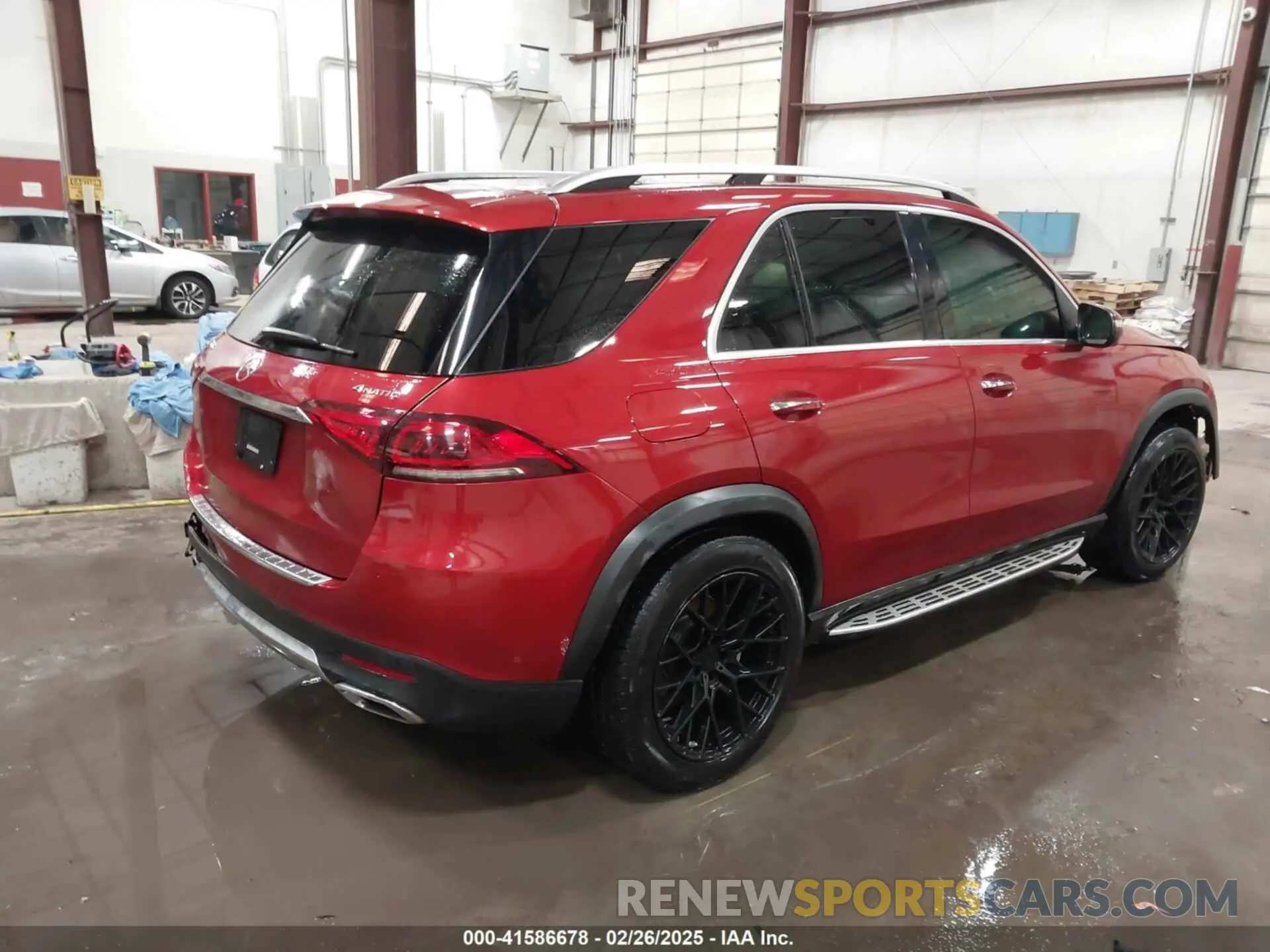 4 fotografías del automóvil dañado 4JGFB4KBXLA042289 MERCEDES-BENZ GLE 350 2020