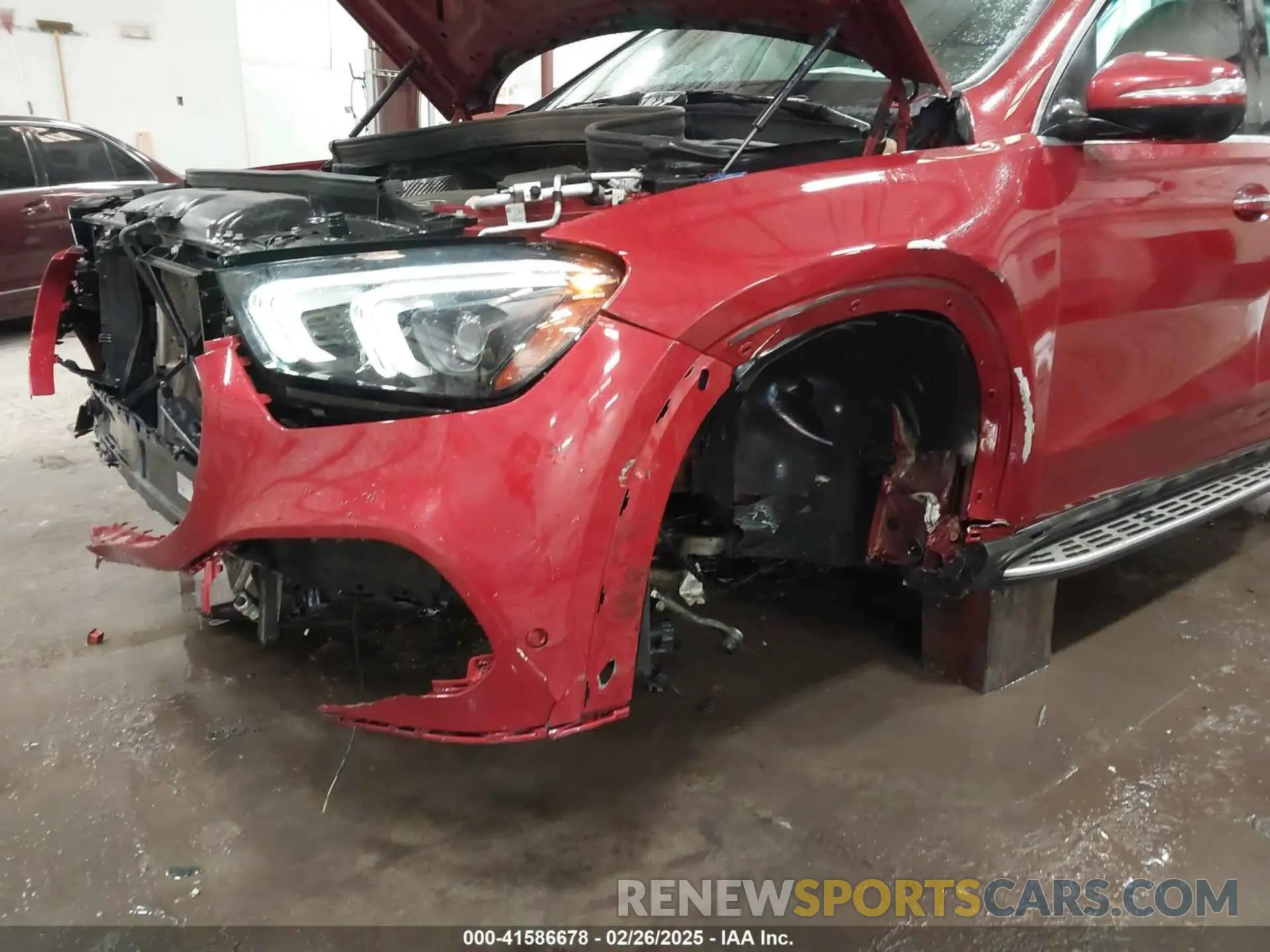 6 fotografías del automóvil dañado 4JGFB4KBXLA042289 MERCEDES-BENZ GLE 350 2020