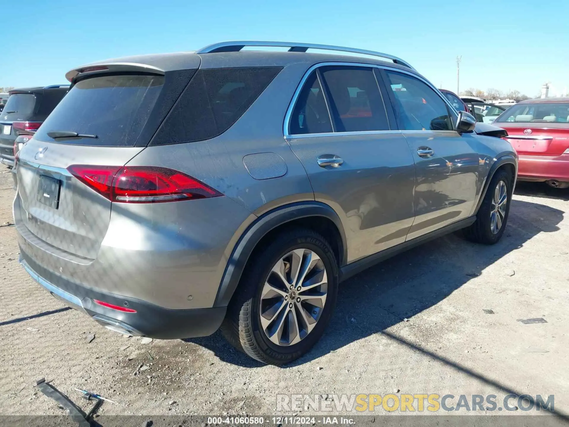 4 fotografías del automóvil dañado 4JGFB4JB0MA550922 MERCEDES-BENZ GLE 350 2021