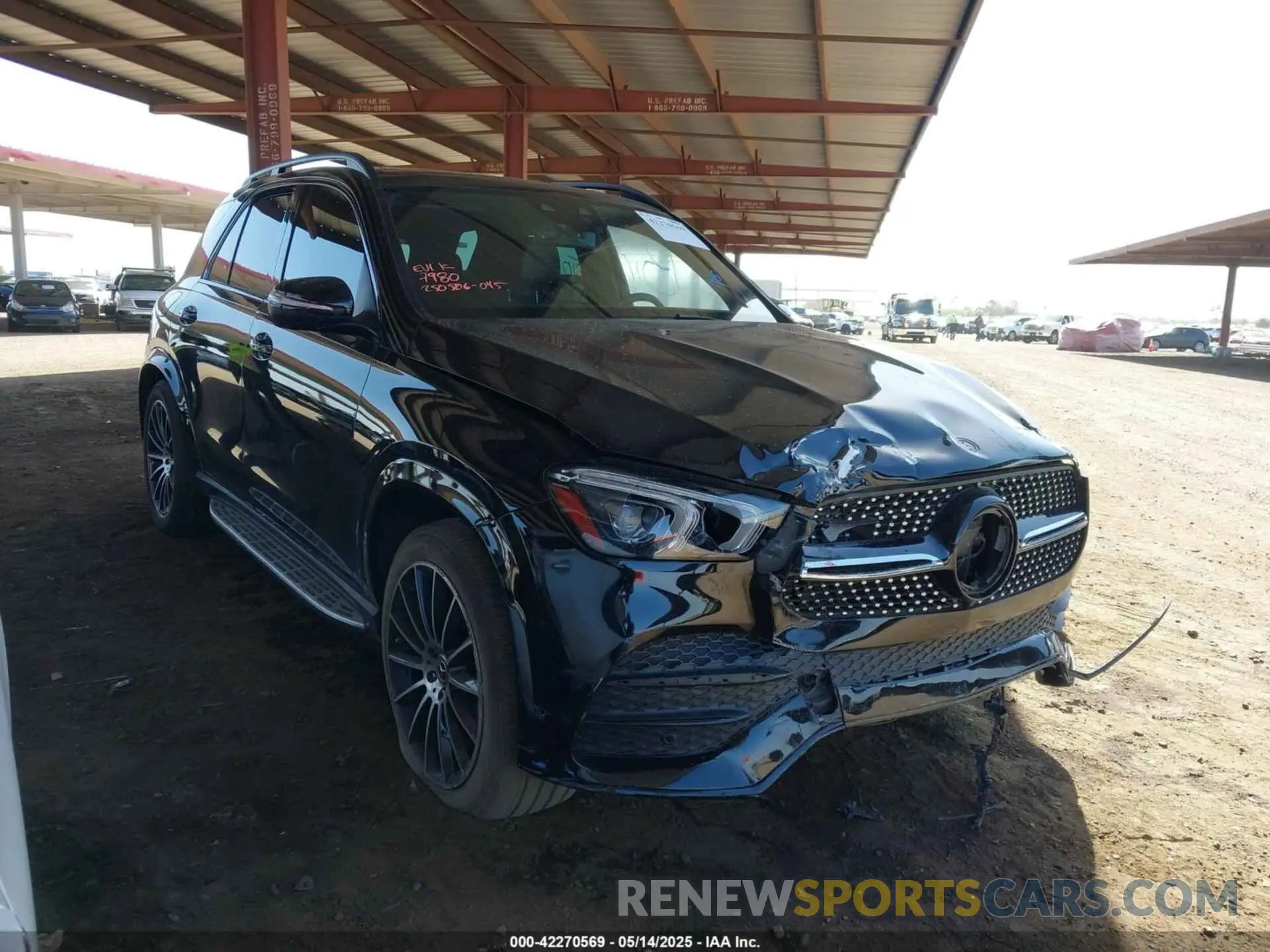 1 fotografías del automóvil dañado 4JGFB4JB2MA357980 MERCEDES-BENZ GLE 350 2021