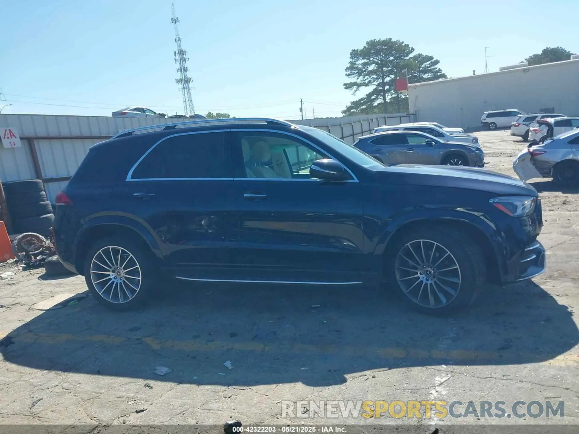 14 fotografías del automóvil dañado 4JGFB4JB4MA575841 MERCEDES-BENZ GLE 350 2021