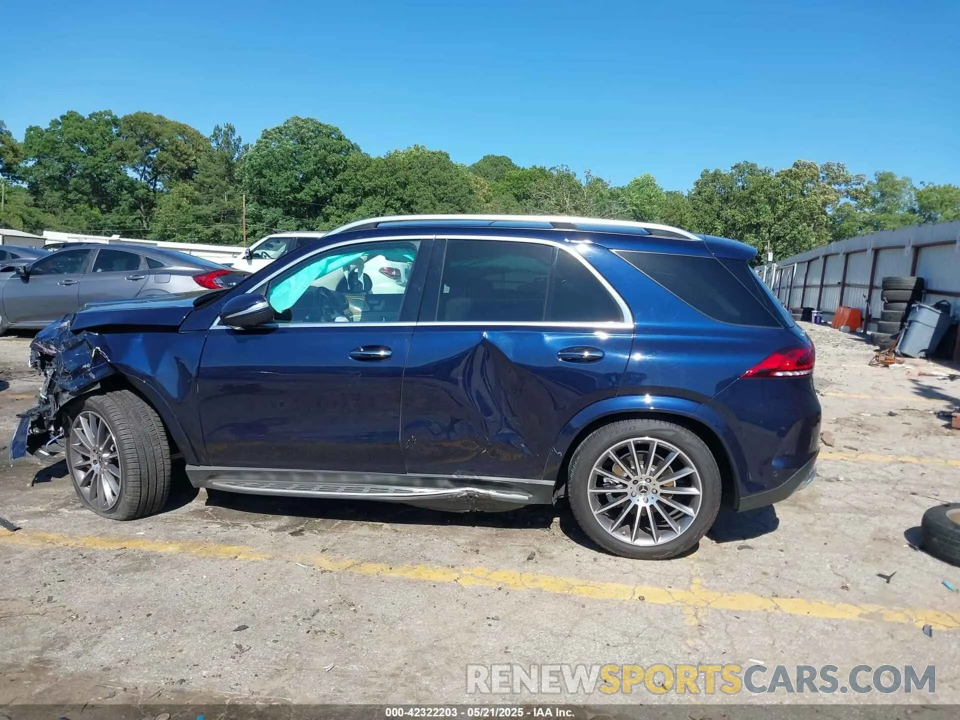 15 fotografías del automóvil dañado 4JGFB4JB4MA575841 MERCEDES-BENZ GLE 350 2021