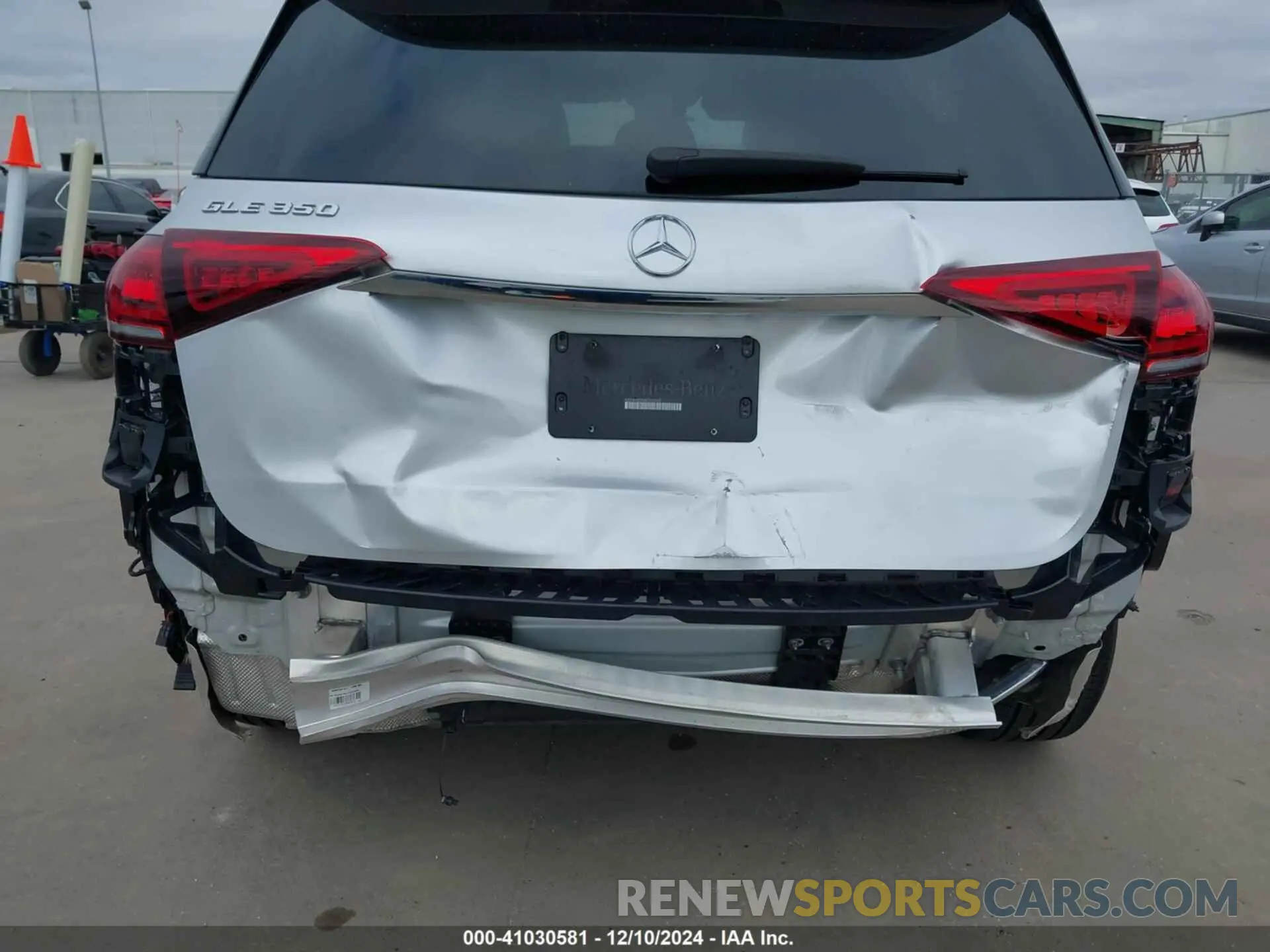 6 fotografías del automóvil dañado 4JGFB4JB7MA362060 MERCEDES-BENZ GLE 350 2021