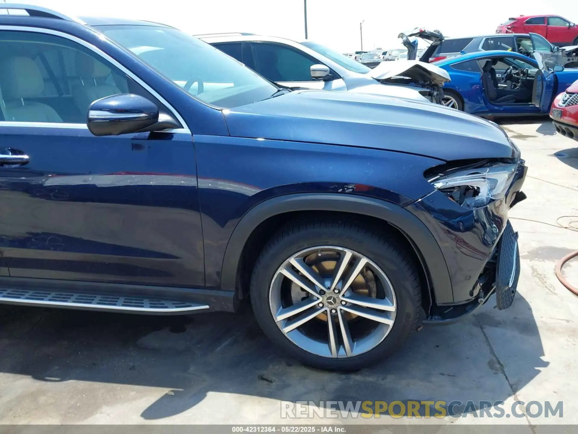 18 fotografías del automóvil dañado 4JGFB4JE0MA369037 MERCEDES-BENZ GLE 350 2021
