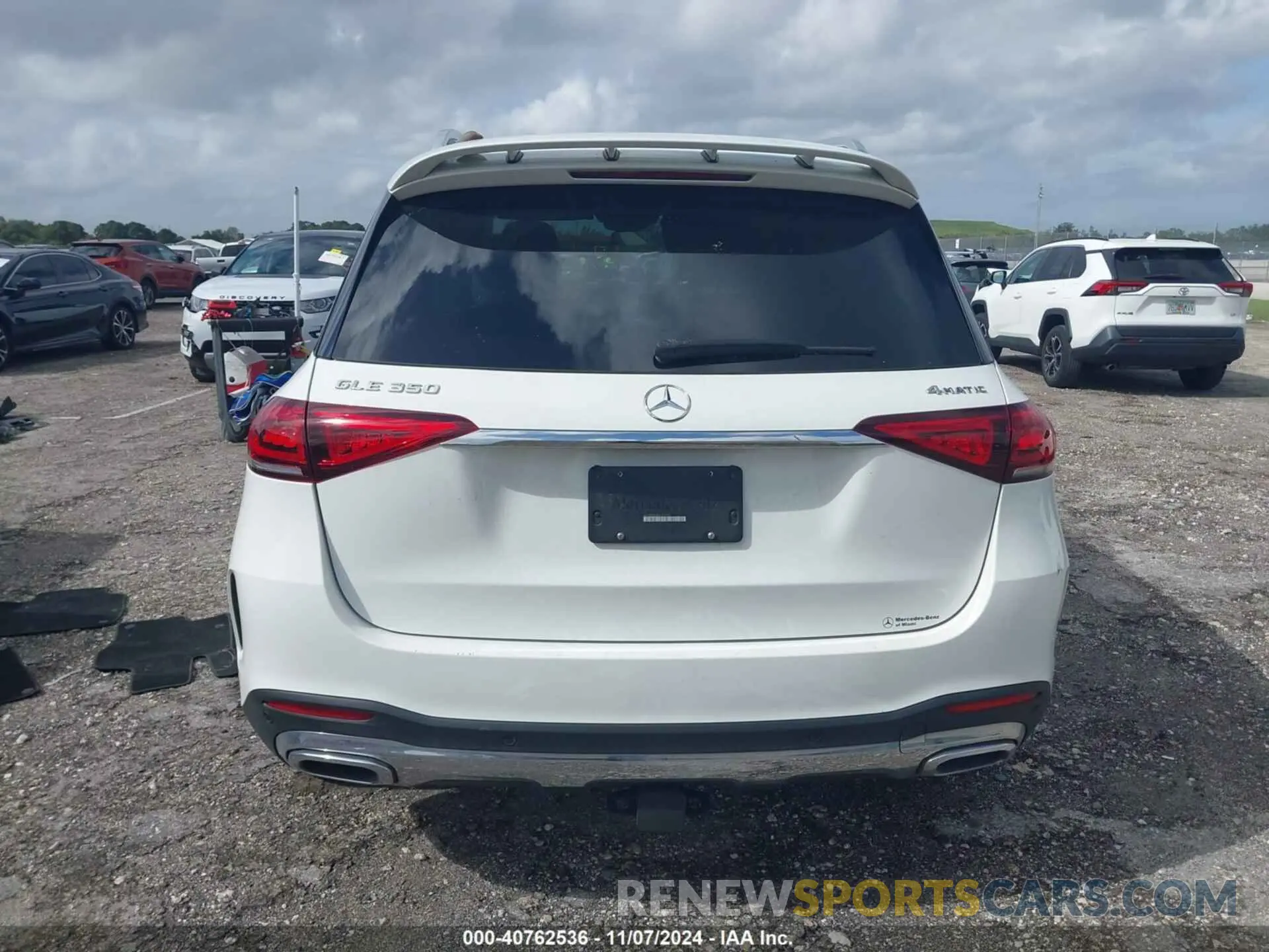 16 fotografías del automóvil dañado 4JGFB4KB0MA453542 MERCEDES-BENZ GLE 350 2021