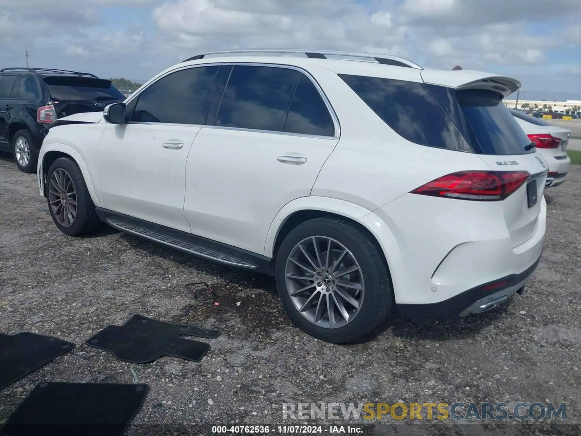 3 fotografías del automóvil dañado 4JGFB4KB0MA453542 MERCEDES-BENZ GLE 350 2021