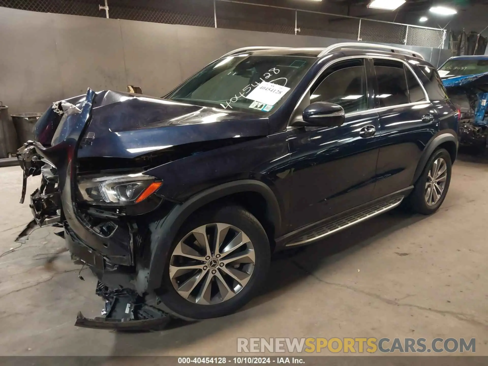 2 fotografías del automóvil dañado 4JGFB4KB1MA401014 MERCEDES-BENZ GLE 350 2021