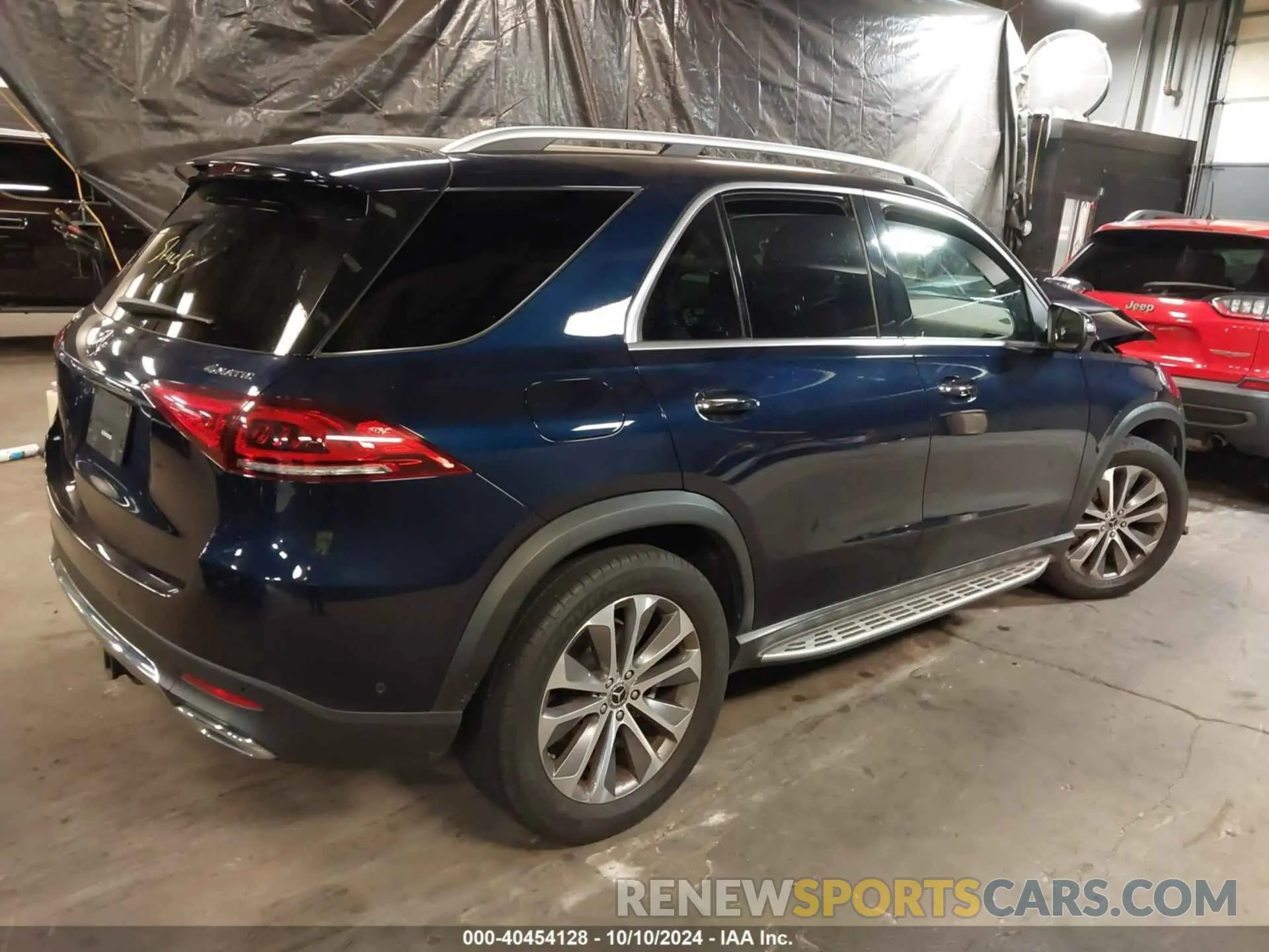 4 fotografías del automóvil dañado 4JGFB4KB1MA401014 MERCEDES-BENZ GLE 350 2021