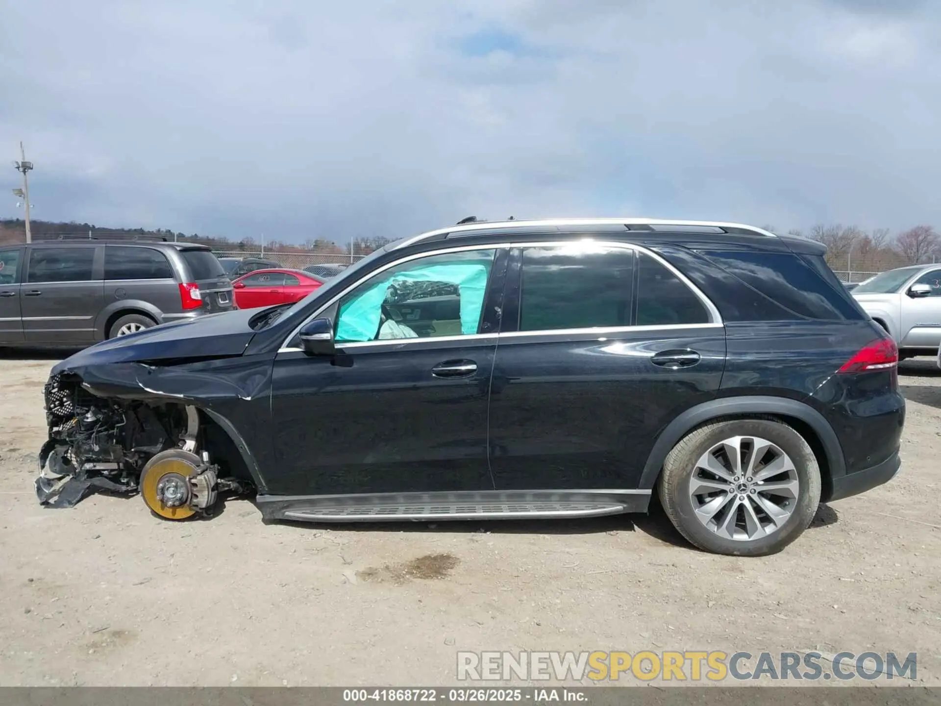 14 fotografías del automóvil dañado 4JGFB4KB2MA409896 MERCEDES-BENZ GLE 350 2021