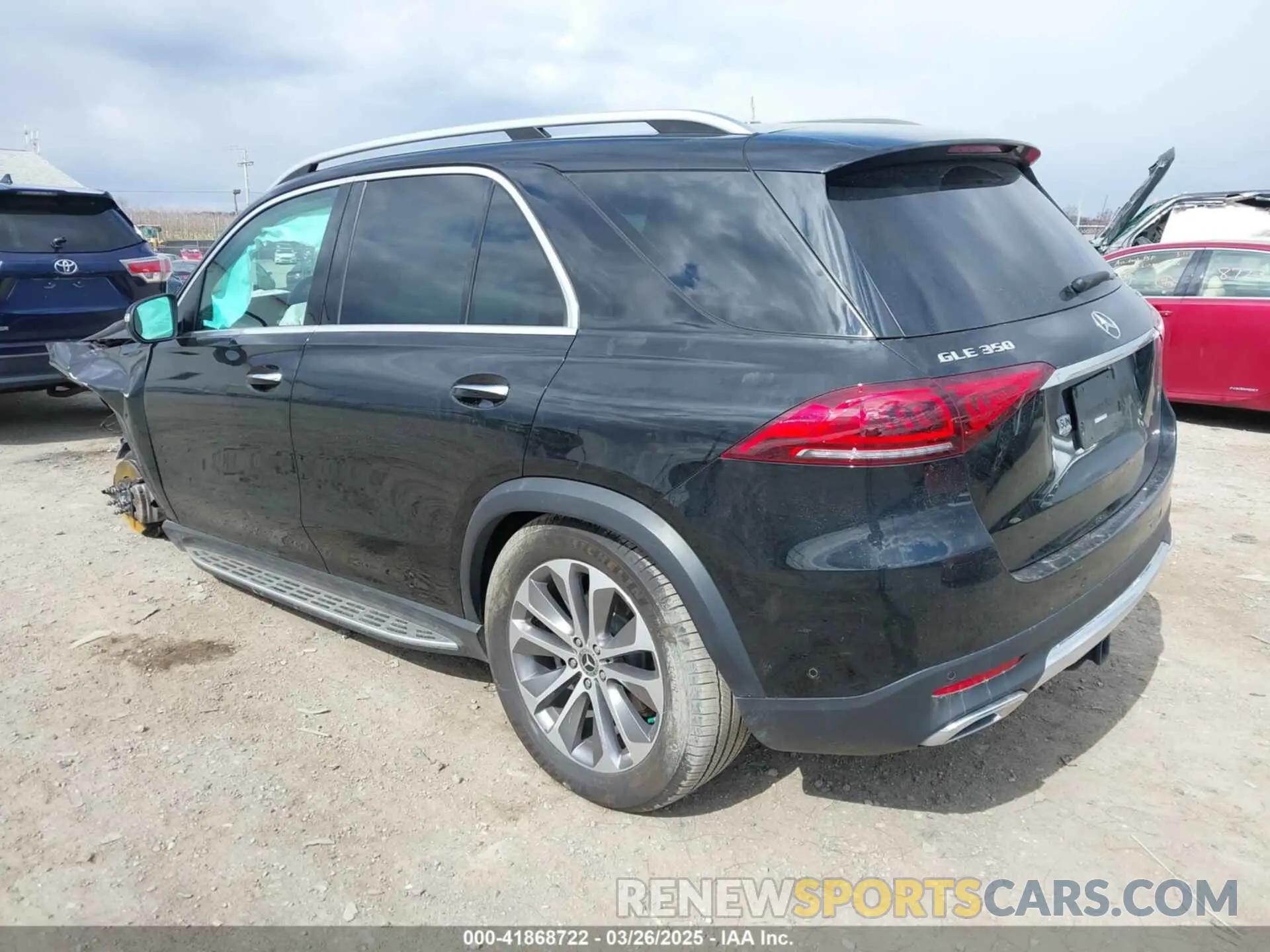 3 fotografías del automóvil dañado 4JGFB4KB2MA409896 MERCEDES-BENZ GLE 350 2021