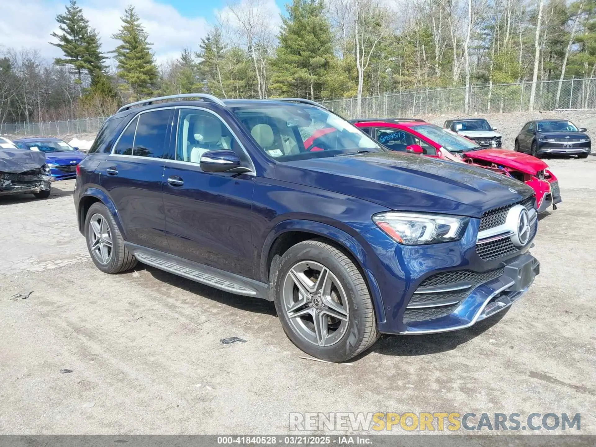 1 fotografías del automóvil dañado 4JGFB4KB2MA492990 MERCEDES-BENZ GLE 350 2021