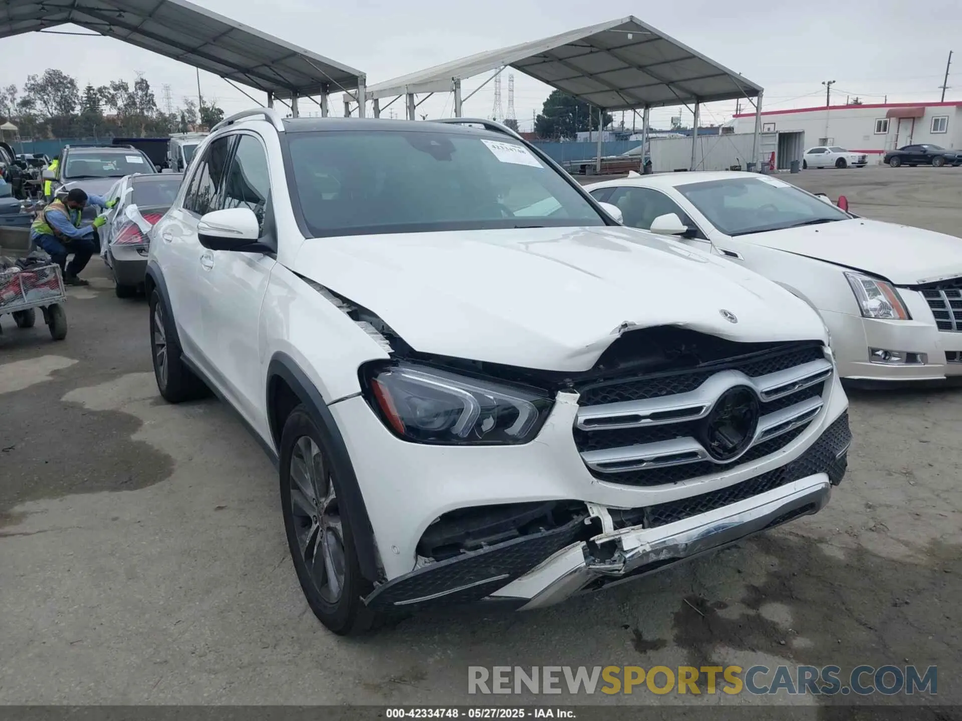 1 fotografías del automóvil dañado 4JGFB4KB9MA327860 MERCEDES-BENZ GLE 350 2021