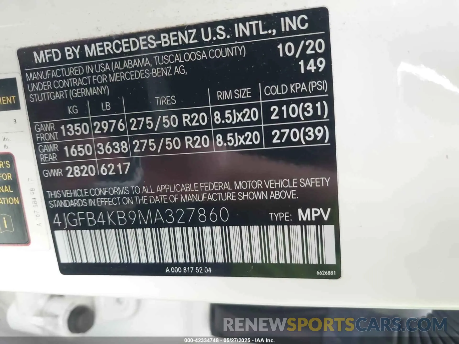 9 fotografías del automóvil dañado 4JGFB4KB9MA327860 MERCEDES-BENZ GLE 350 2021
