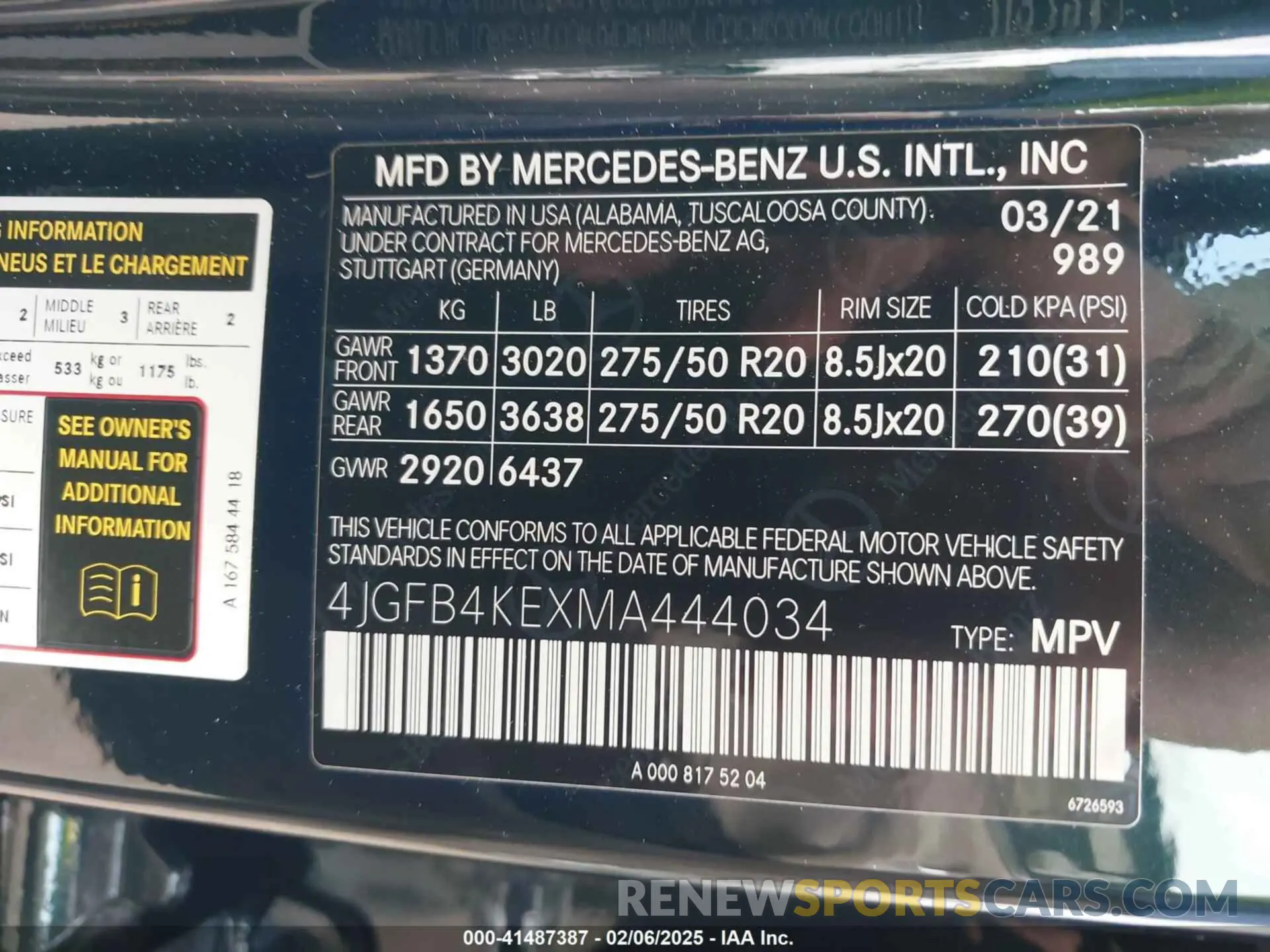 9 fotografías del automóvil dañado 4JGFB4KEXMA444034 MERCEDES-BENZ GLE 350 2021