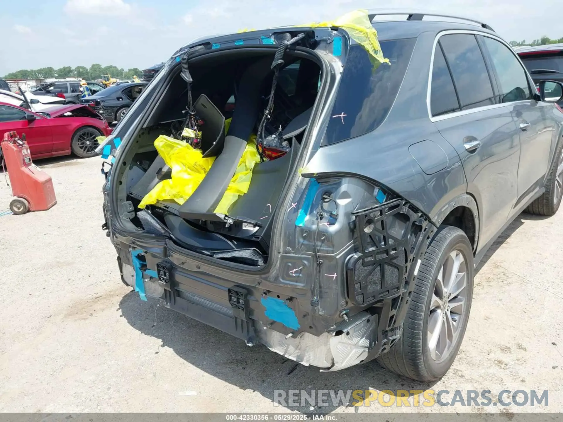 6 fotografías del automóvil dañado 4JGFB4JB4NA762692 MERCEDES-BENZ GLE 350 2022