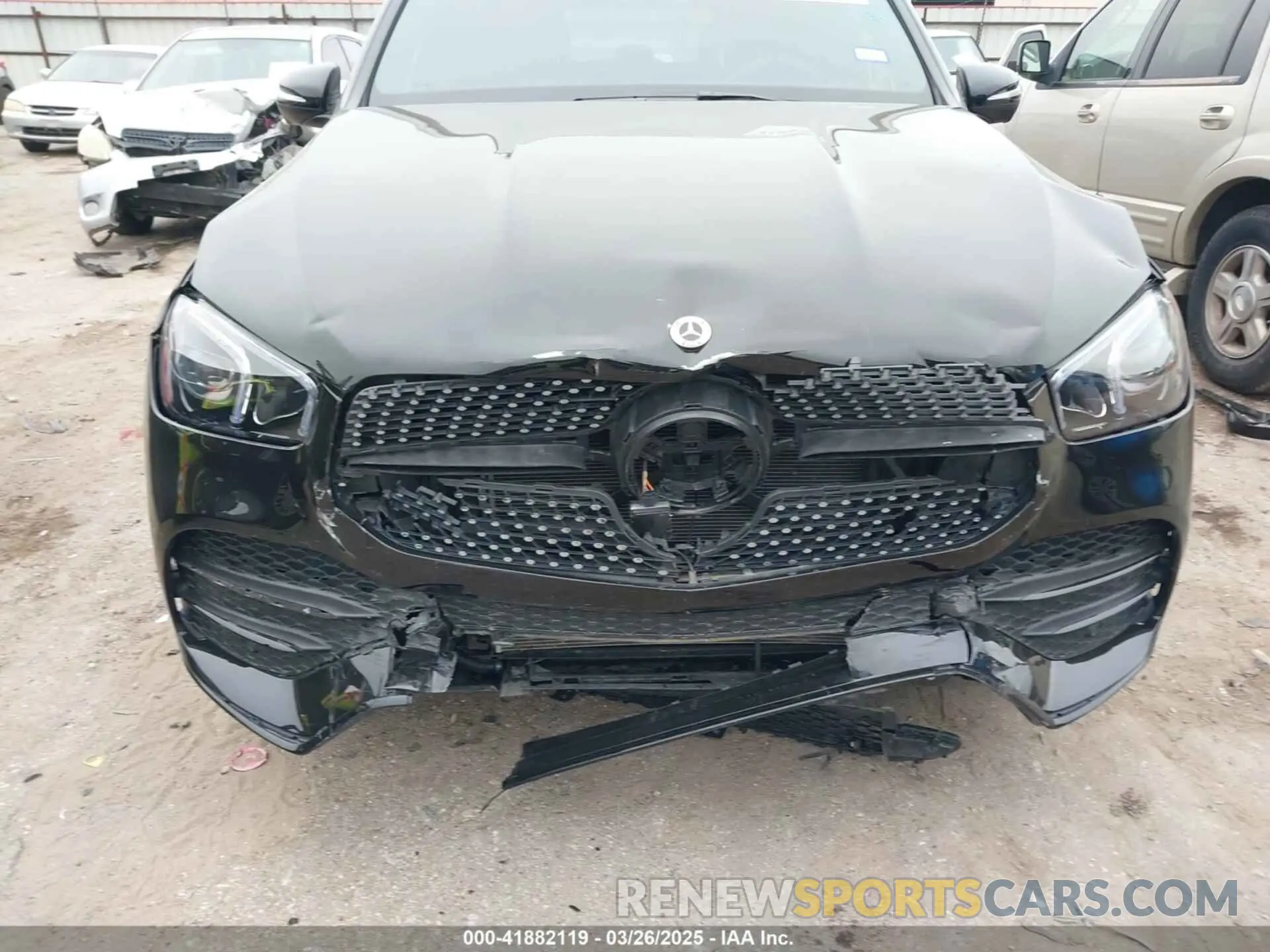 12 fotografías del automóvil dañado 4JGFB4JB7NA776070 MERCEDES-BENZ GLE 350 2022