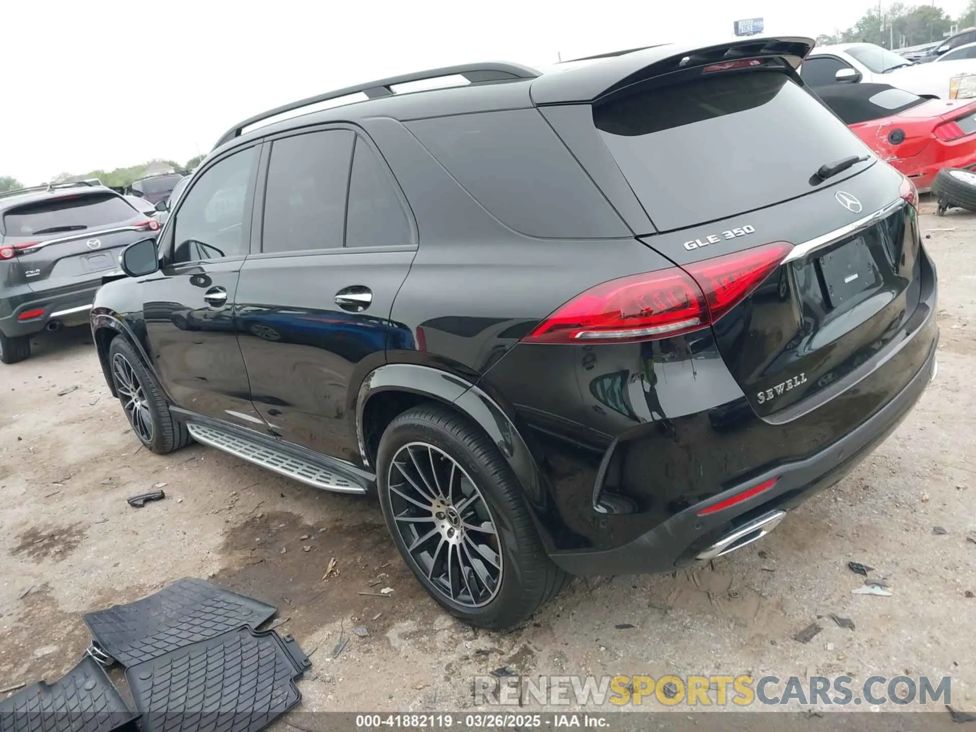 3 fotografías del automóvil dañado 4JGFB4JB7NA776070 MERCEDES-BENZ GLE 350 2022