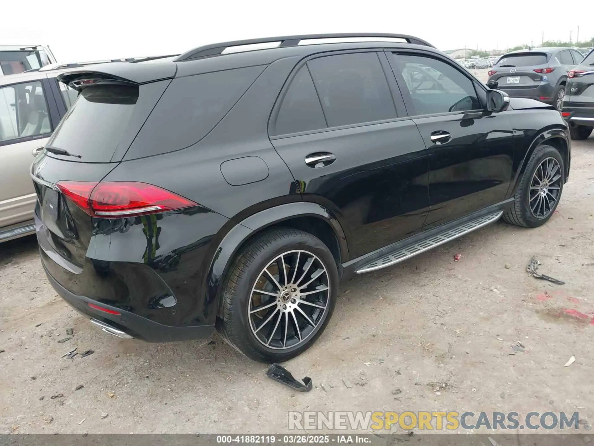 4 fotografías del automóvil dañado 4JGFB4JB7NA776070 MERCEDES-BENZ GLE 350 2022