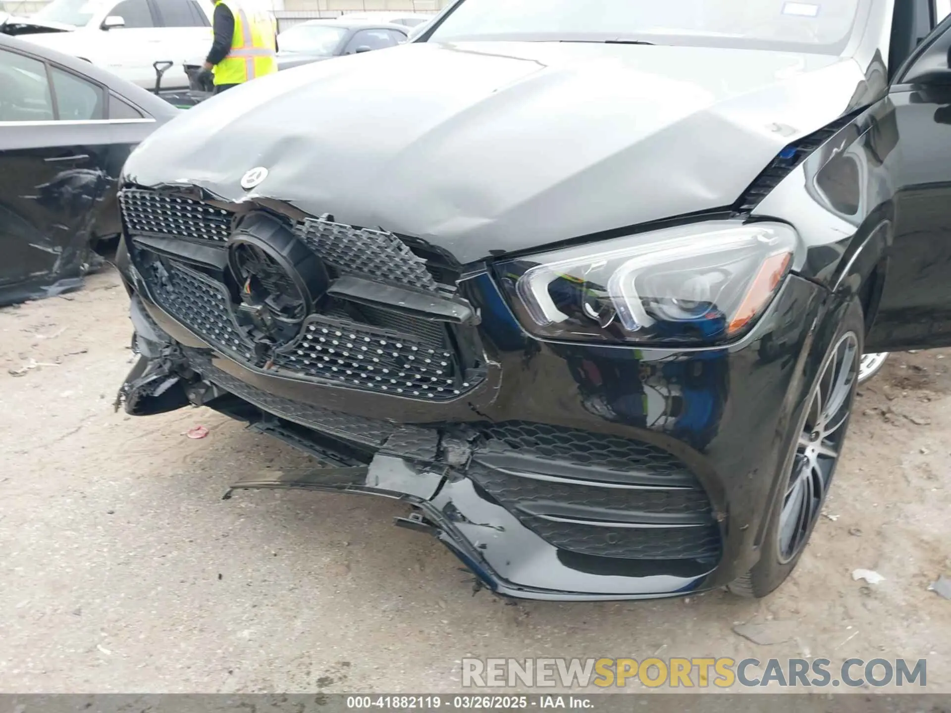 6 fotografías del automóvil dañado 4JGFB4JB7NA776070 MERCEDES-BENZ GLE 350 2022