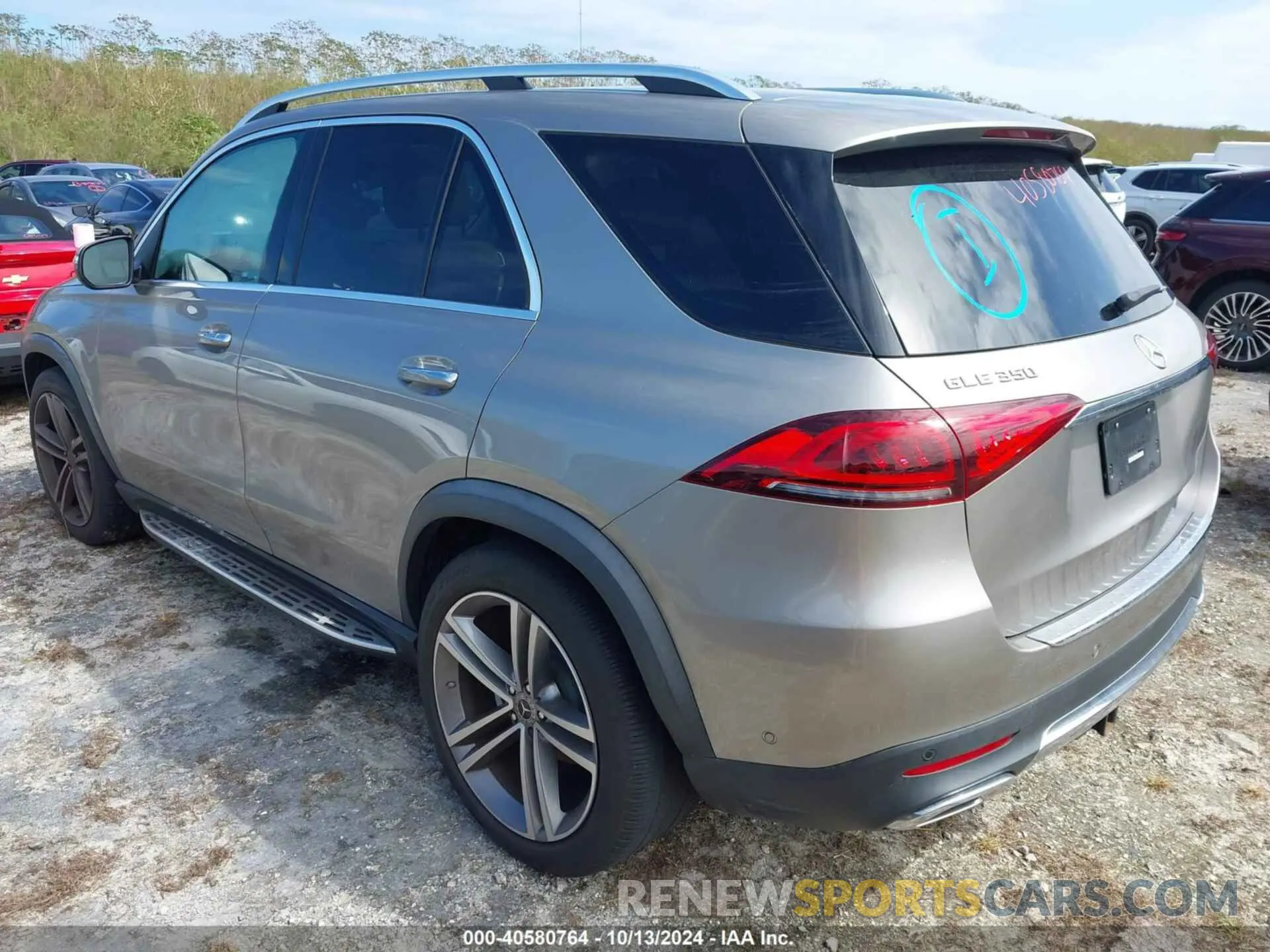 3 fotografías del automóvil dañado 4JGFB4JB9NA625540 MERCEDES-BENZ GLE 350 2022