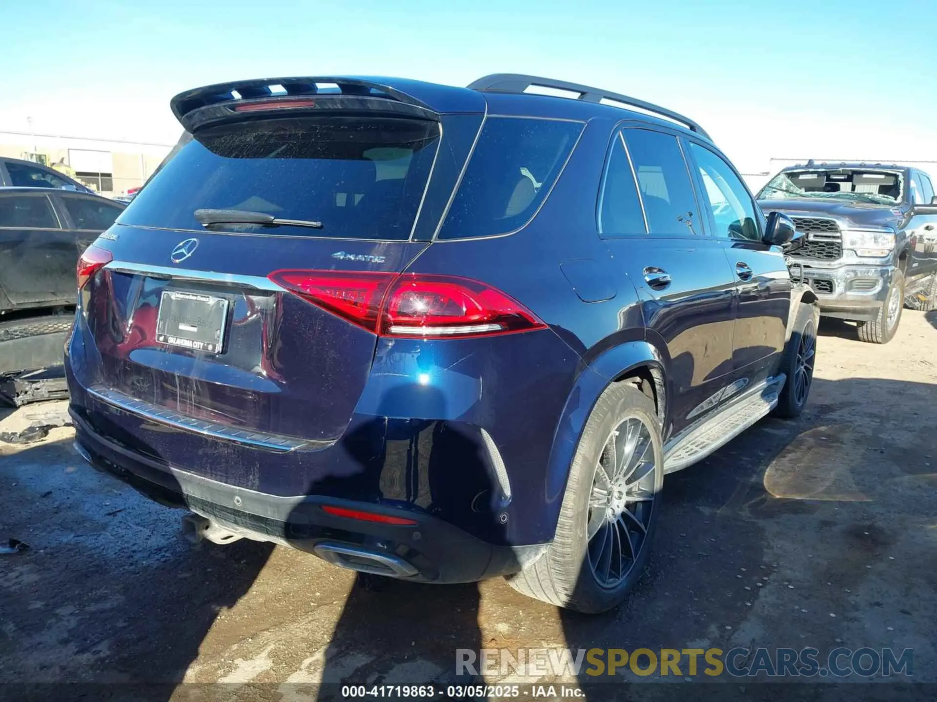 4 fotografías del automóvil dañado 4JGFB4KB2NA628214 MERCEDES-BENZ GLE 350 2022