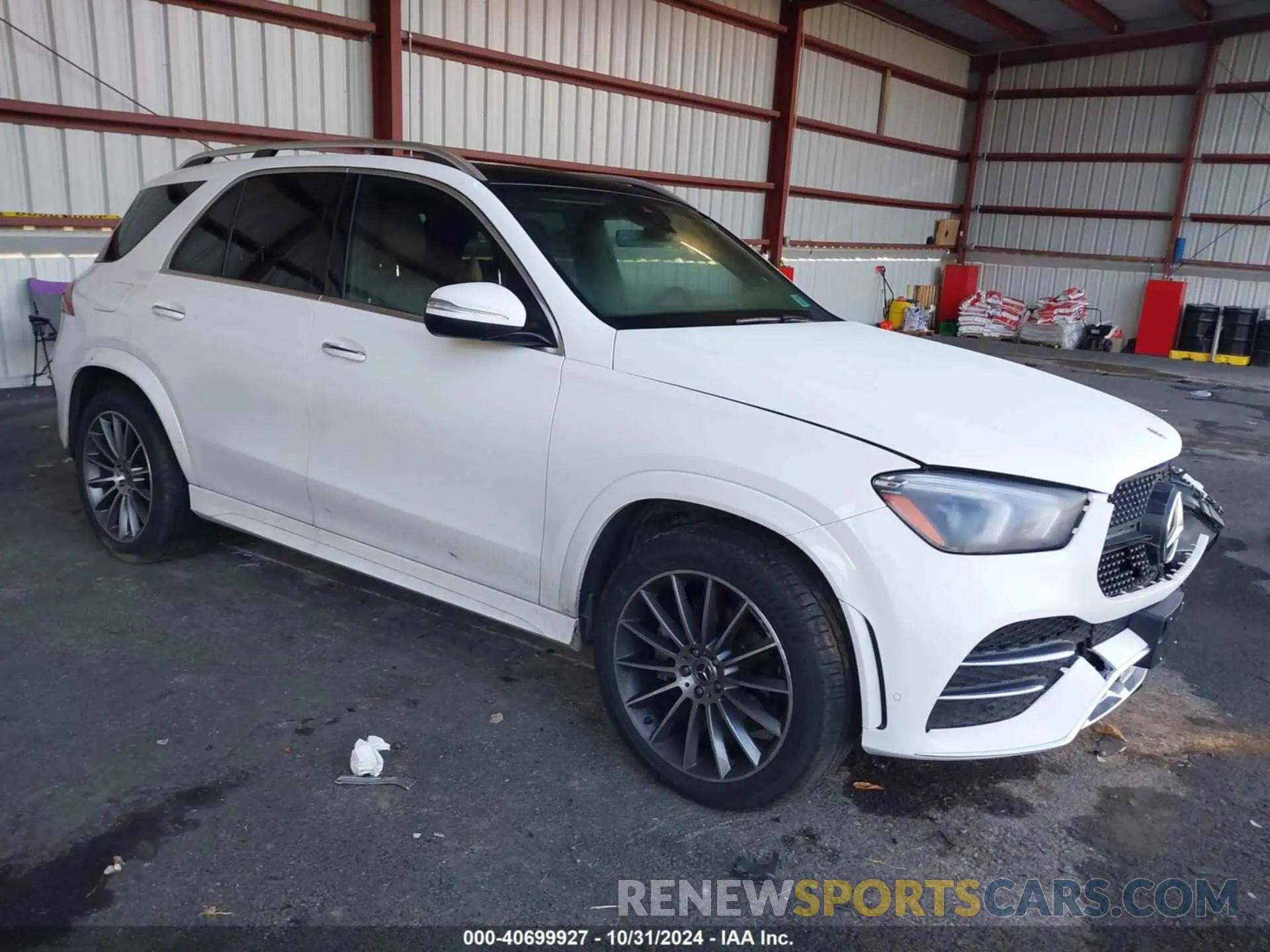 1 fotografías del automóvil dañado 4JGFB4KB2NA823696 MERCEDES-BENZ GLE 350 2022